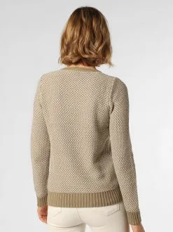 Marie Lund Fijngebreide Truien Trui Dames Riet / Wit -Marie Lund Verkoop 007992eff2b8a783a00dafa9684e19d8