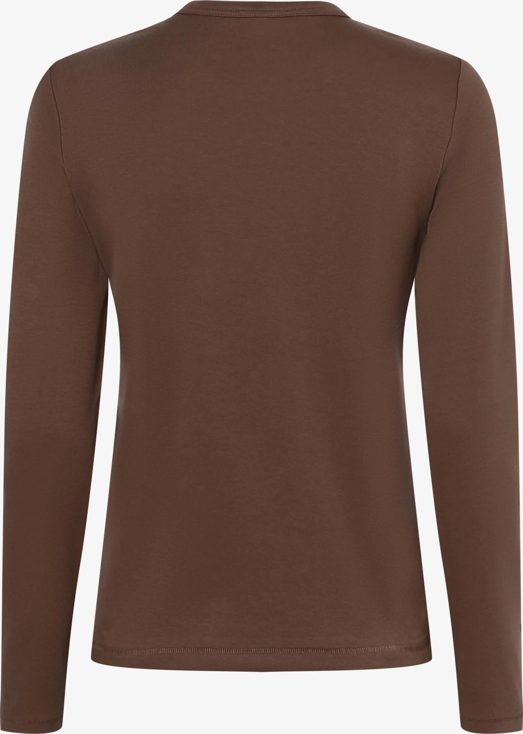 Marie Lund Longsleeves Shirt Dames Bruin 2 Marie Lund Longsleeves Shirt Dames Bruin - Afbeelding 2