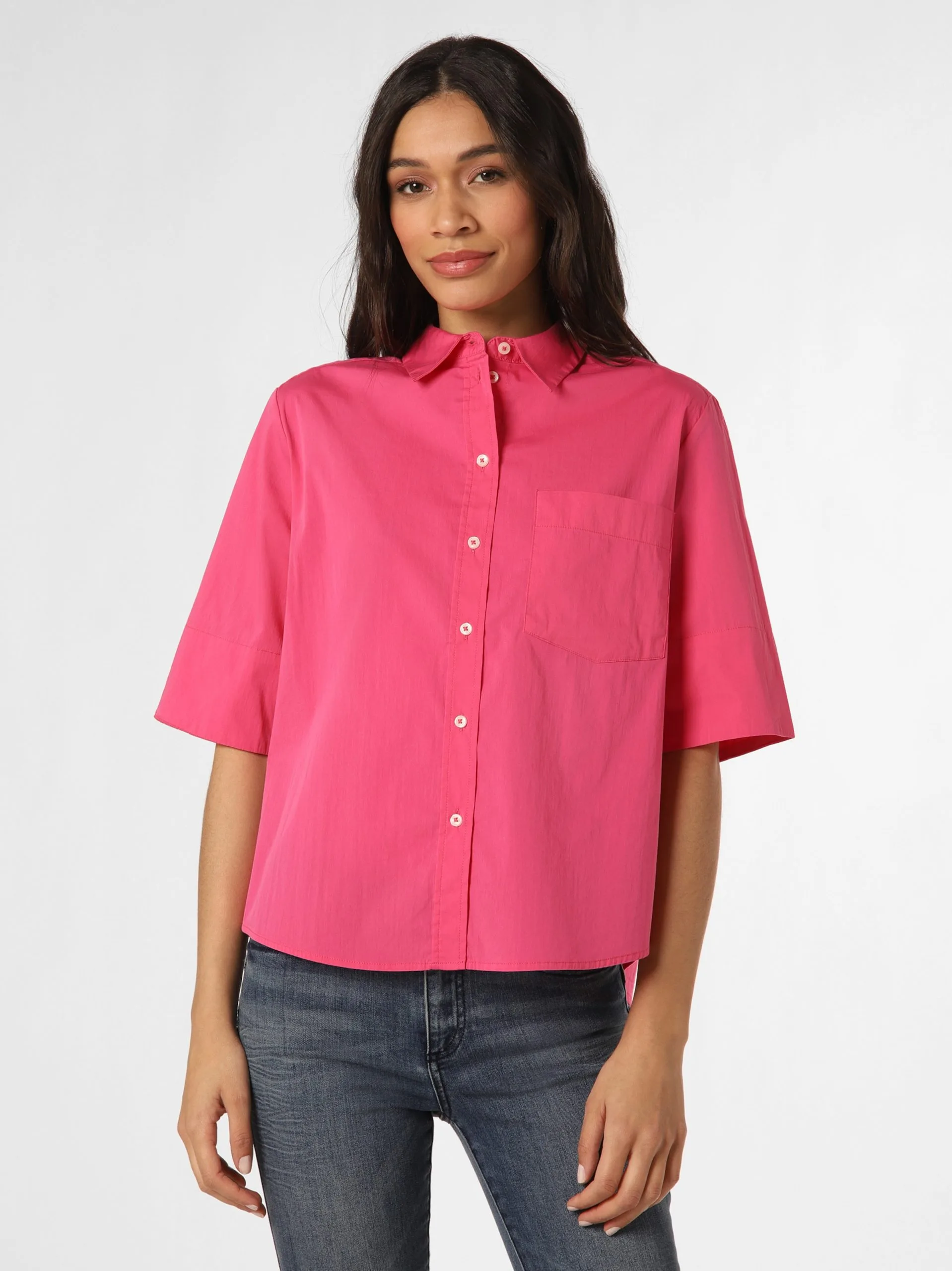 Marie Lund Blouses Met Korte Mouw Blouse Dames Pink 2 Marie Lund Blouses Met Korte Mouw Blouse Dames Pink - Afbeelding 2