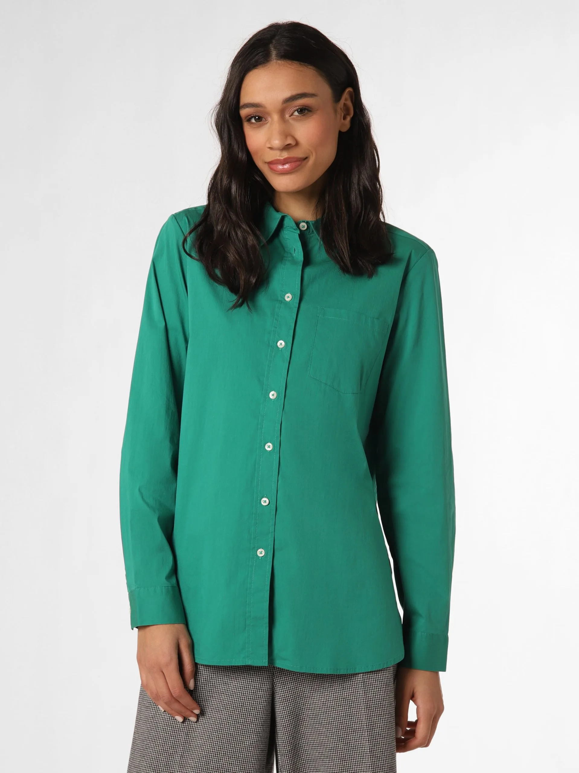 Marie Lund Overhemden Blouse Dames Groen 2 Marie Lund Overhemden Blouse Dames Groen - Afbeelding 2