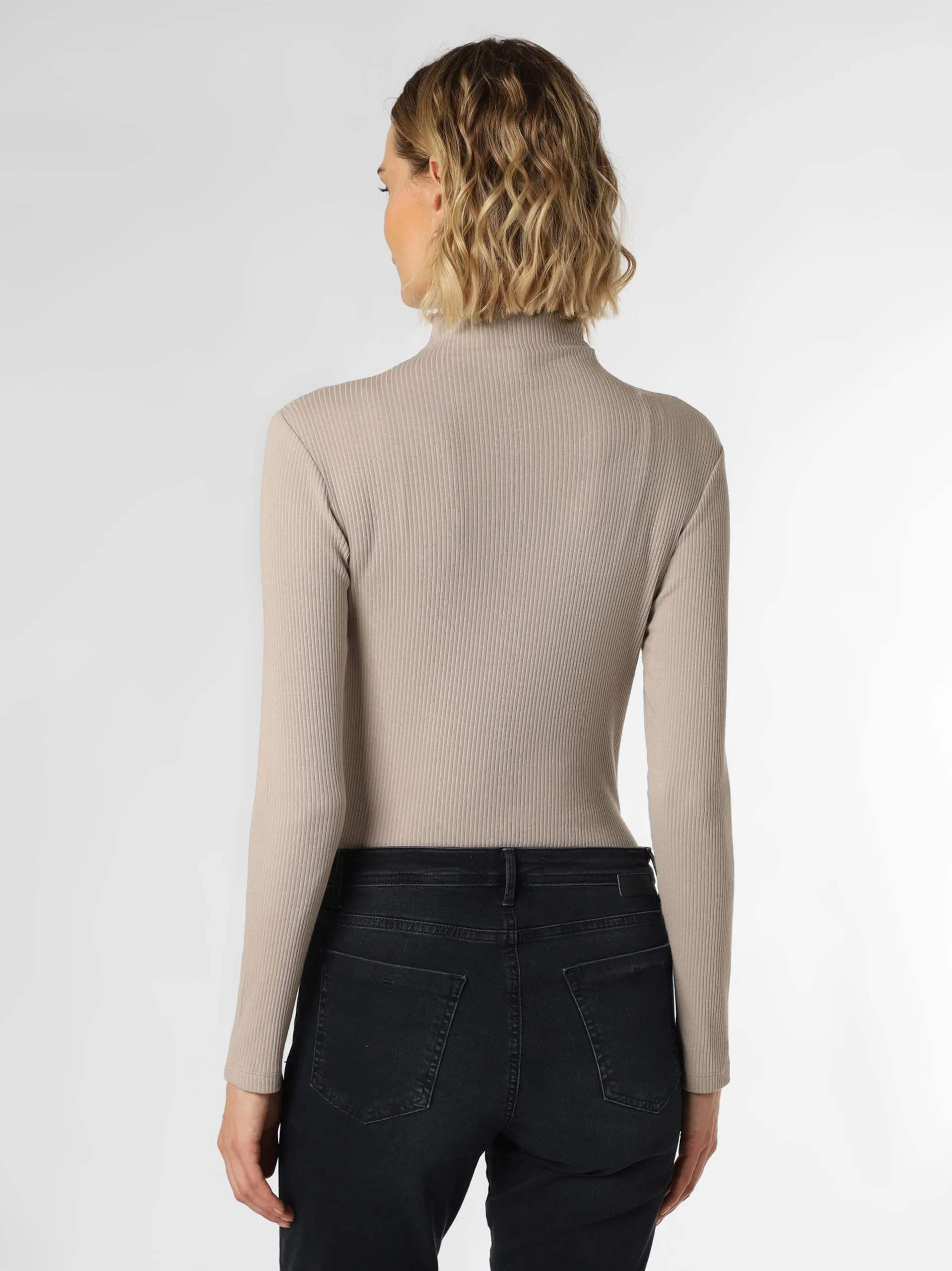 Marie Lund Longsleeves Shirt Dames Taupe 3 Marie Lund Longsleeves Shirt Dames Taupe - Afbeelding 3