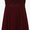 Marie Lund Cocktailjurken Cocktailjurk Dames Bordeaux