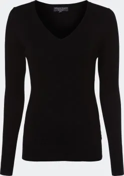 Marie Lund Basic Truien Trui Dames Zwart