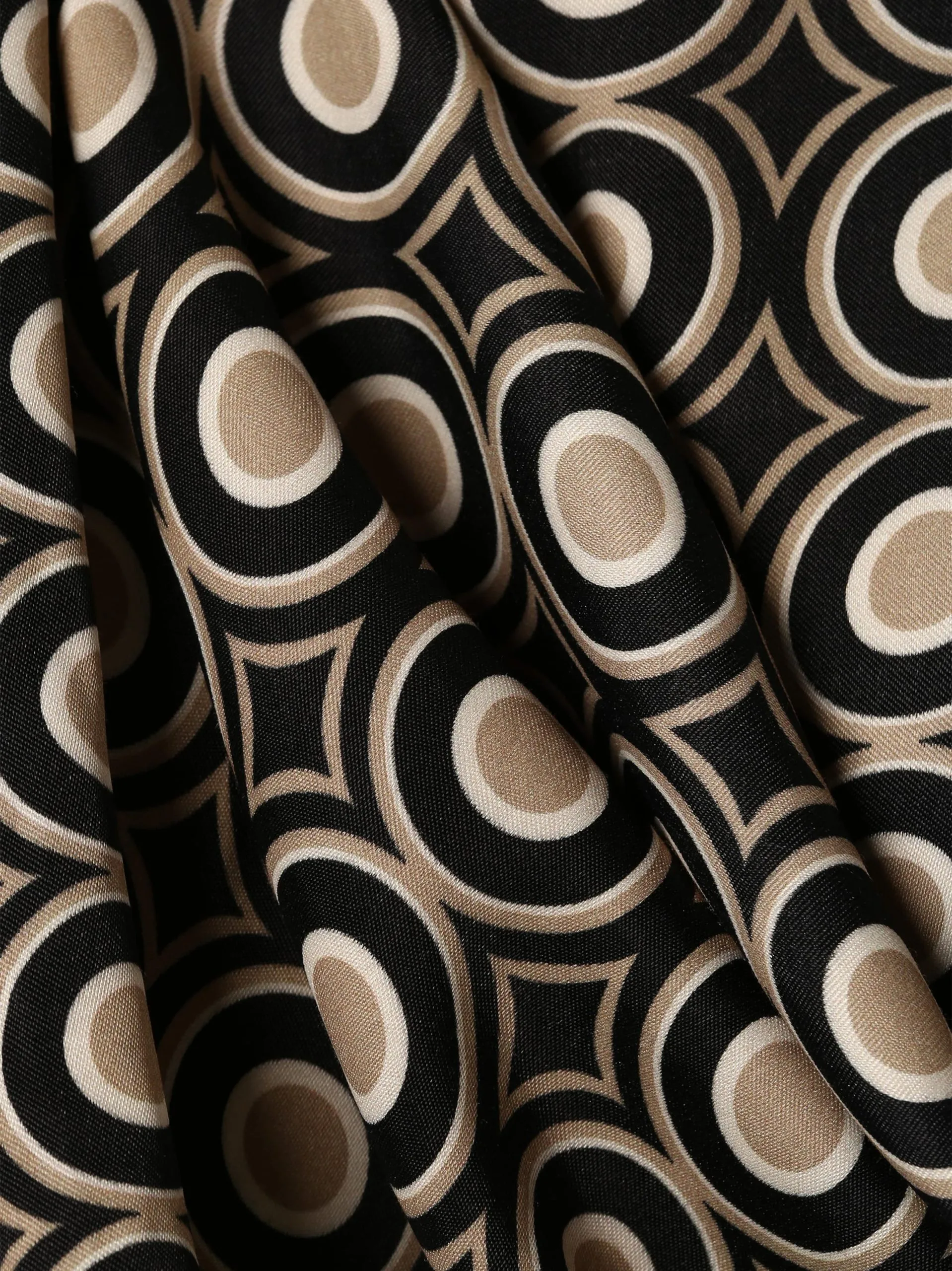 Marie Lund Blouseshirts Blouse Dames Beige / Zwart 3 Marie Lund Blouseshirts Blouse Dames Beige / Zwart - Afbeelding 3