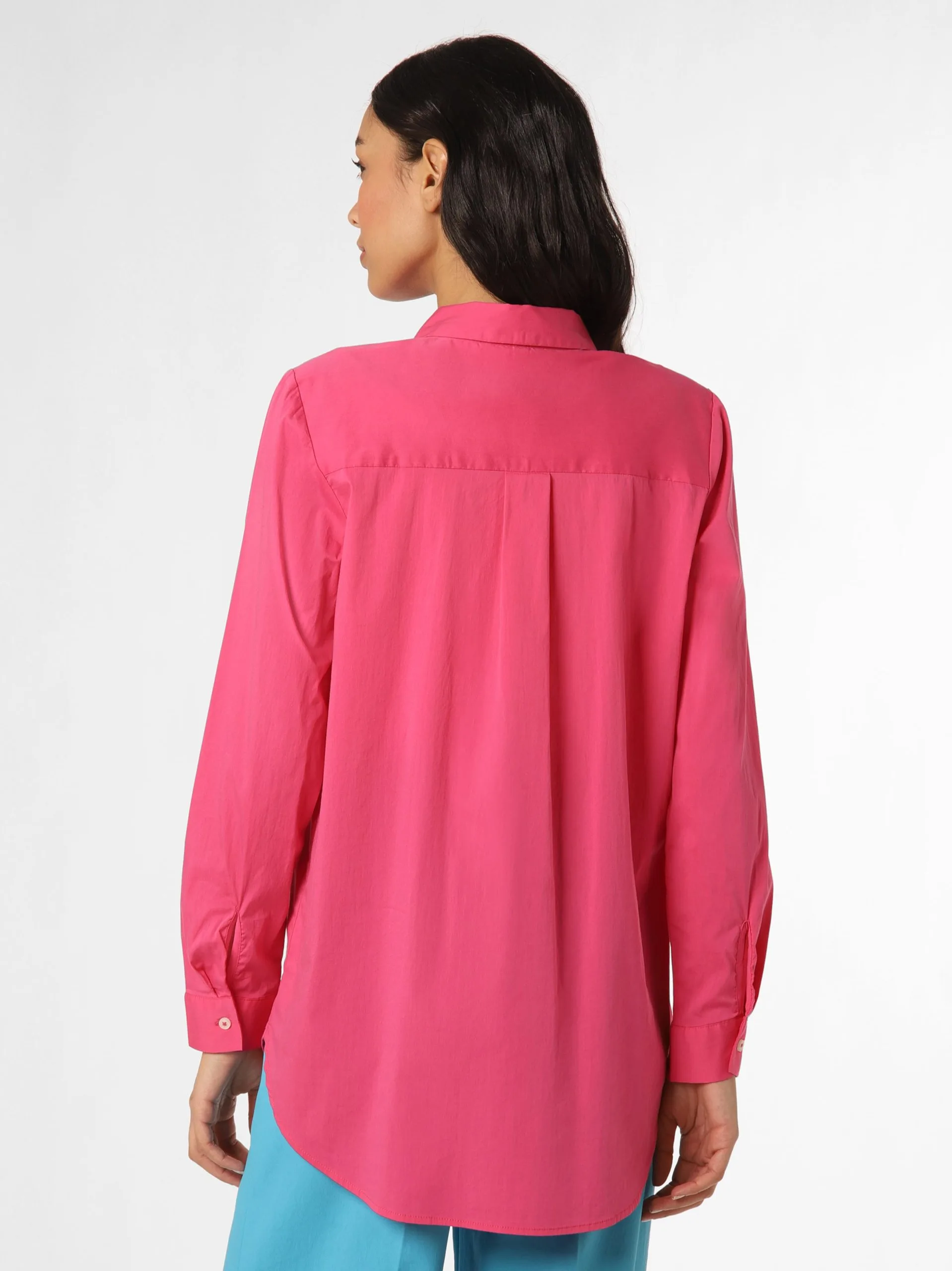 Marie Lund Overhemden Blouse Dames Magenta 3 Marie Lund Overhemden Blouse Dames Magenta - Afbeelding 3
