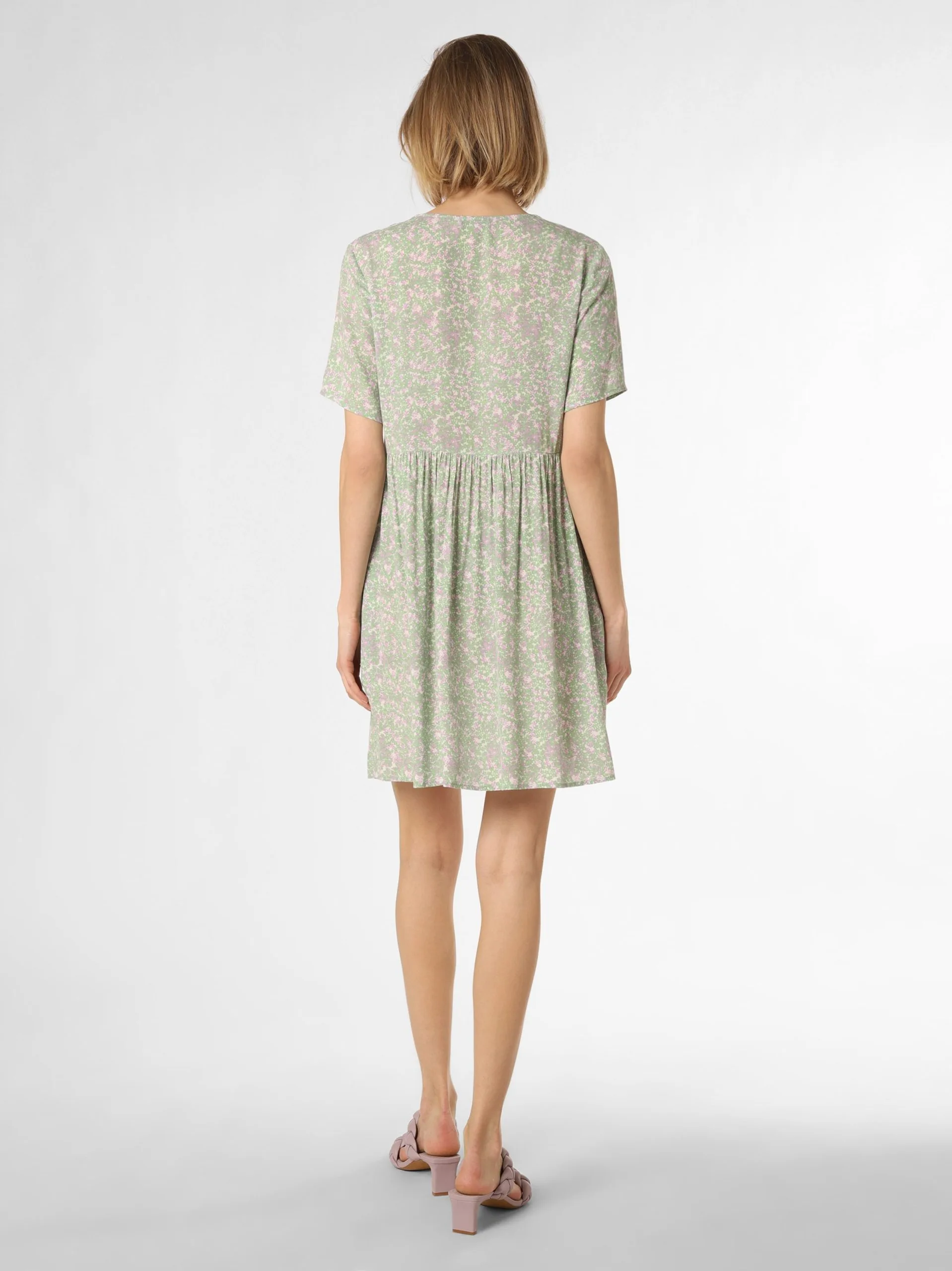 Marie Lund Zomerjurken Zomerjurk Dames Groen 2 Marie Lund Zomerjurken Zomerjurk Dames Groen - Afbeelding 2