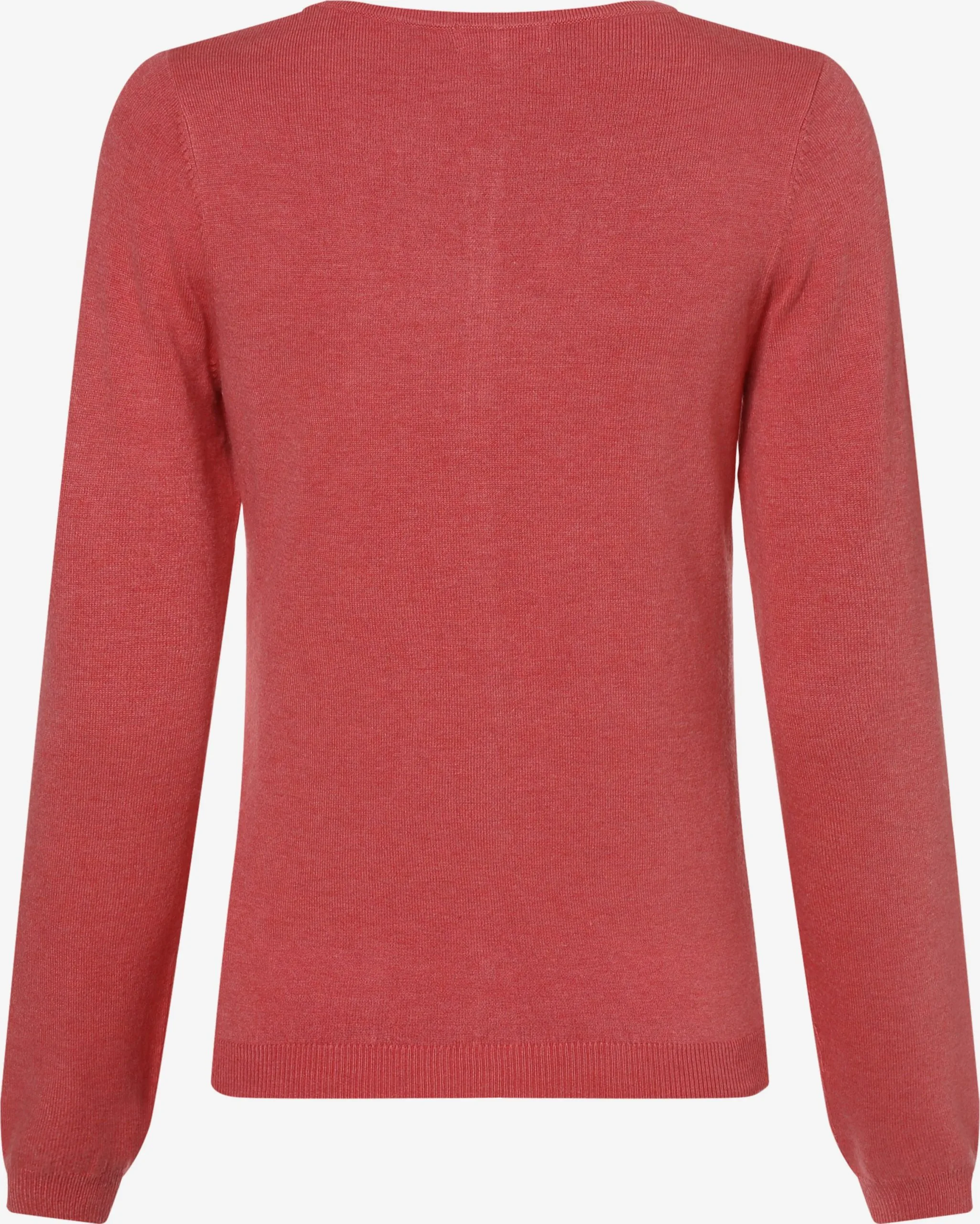 Marie Lund Vesten Gebreid Vest Dames Rood 2 Marie Lund Vesten Gebreid Vest Dames Rood - Afbeelding 2