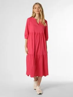 Marie Lund Maxi Jurken Jurk Zora Dames Pink