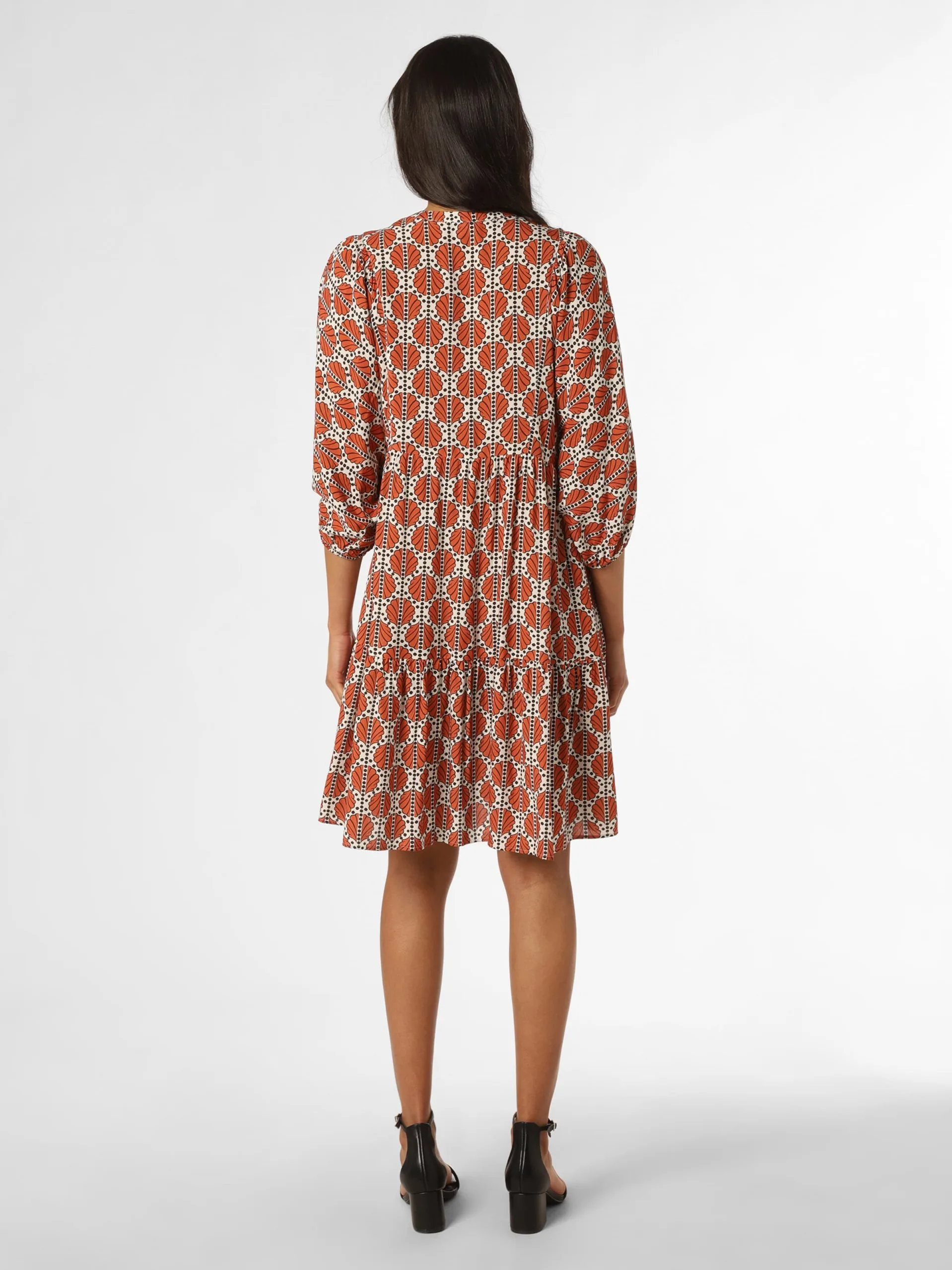 Marie Lund Mini Jurken Jurk Dames Bruin 2 Marie Lund Mini Jurken Jurk Dames Bruin - Afbeelding 2