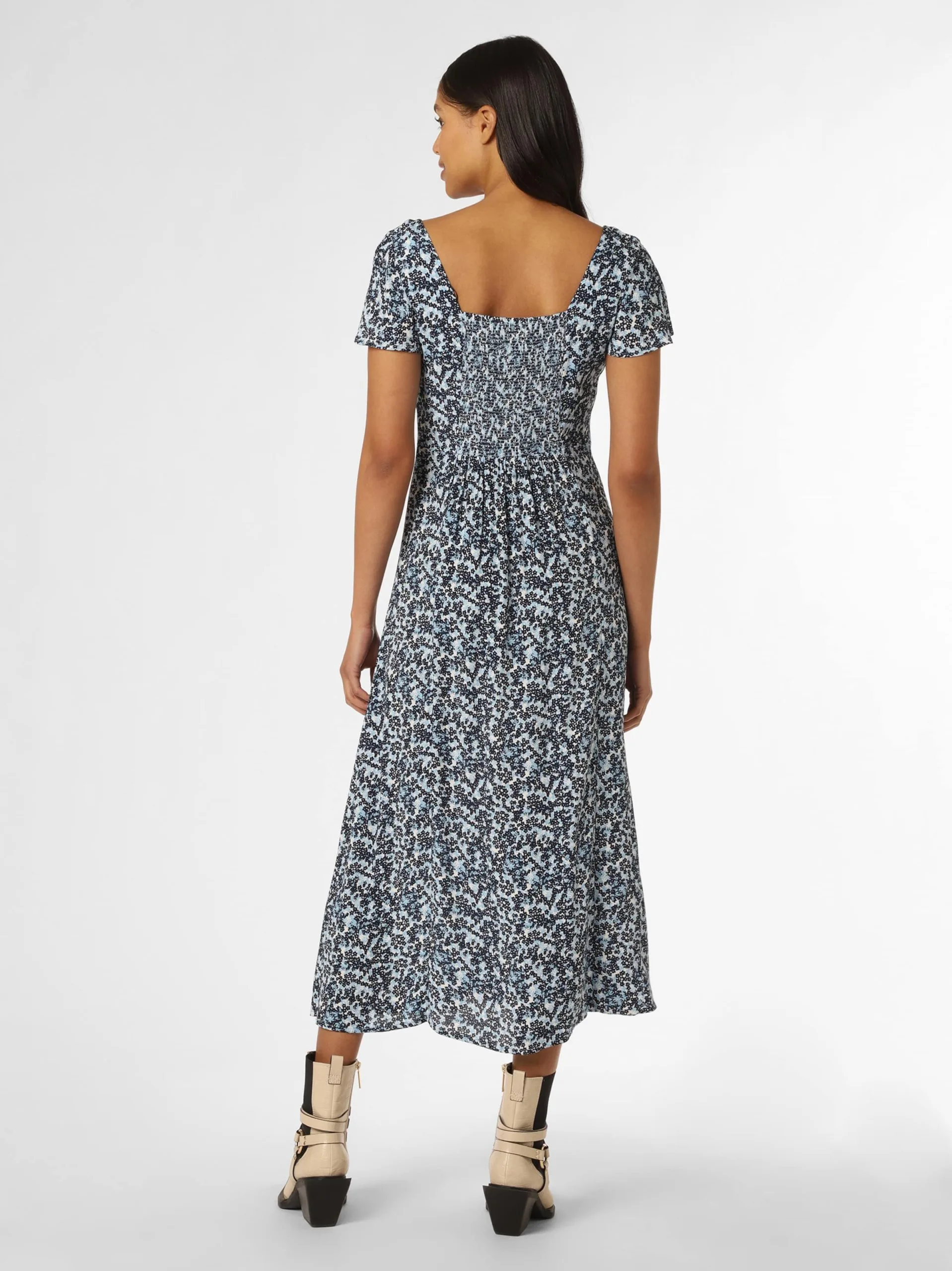 Marie Lund Maxi Jurken Jurk Dames Marine 2 Marie Lund Maxi Jurken Jurk Dames Marine - Afbeelding 2