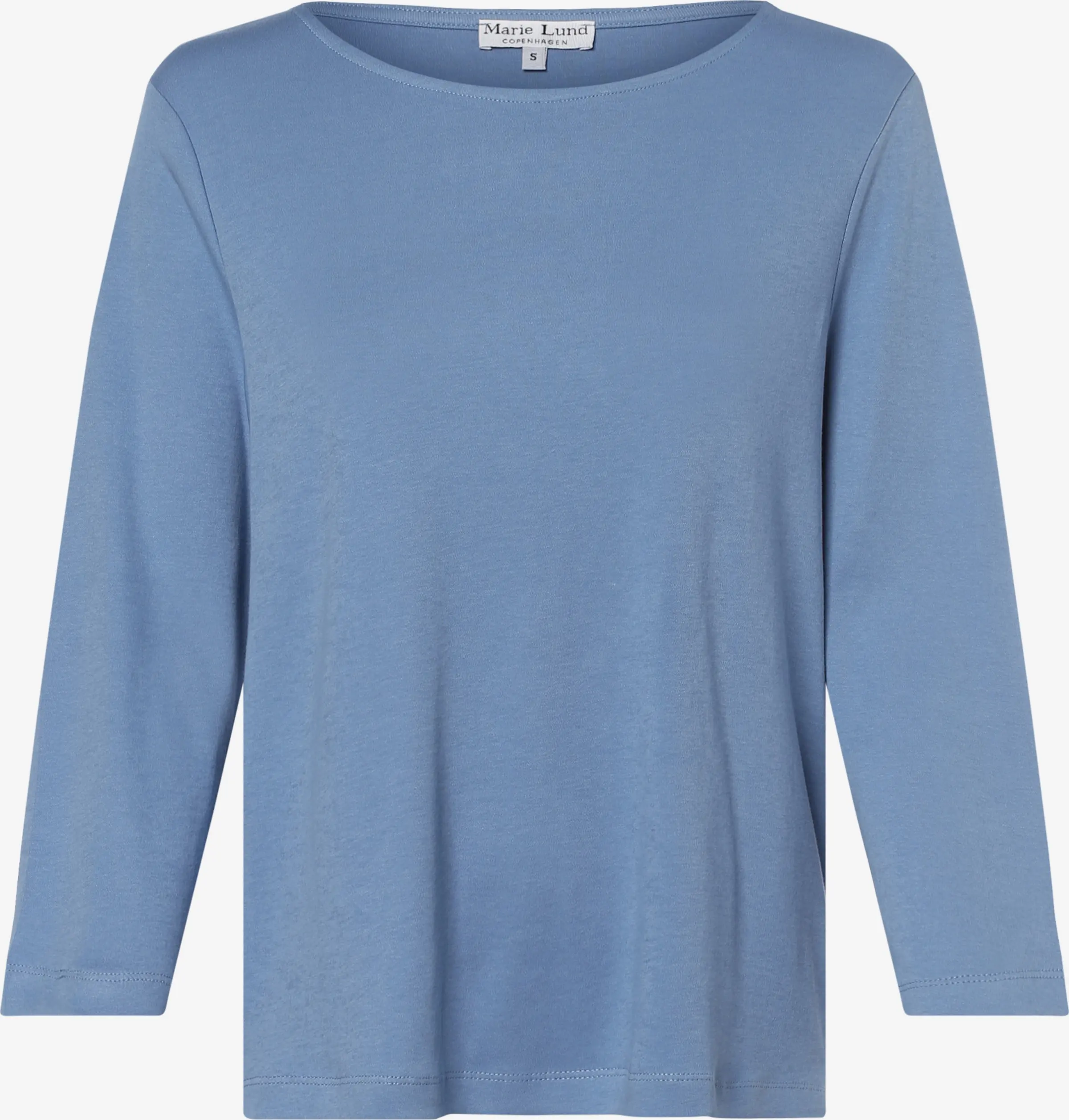 Marie Lund Shirts Met 3/4 Mouw Shirt Dames Blauw 1 Marie Lund Shirts Met 3/4 Mouw Shirt Dames Blauw