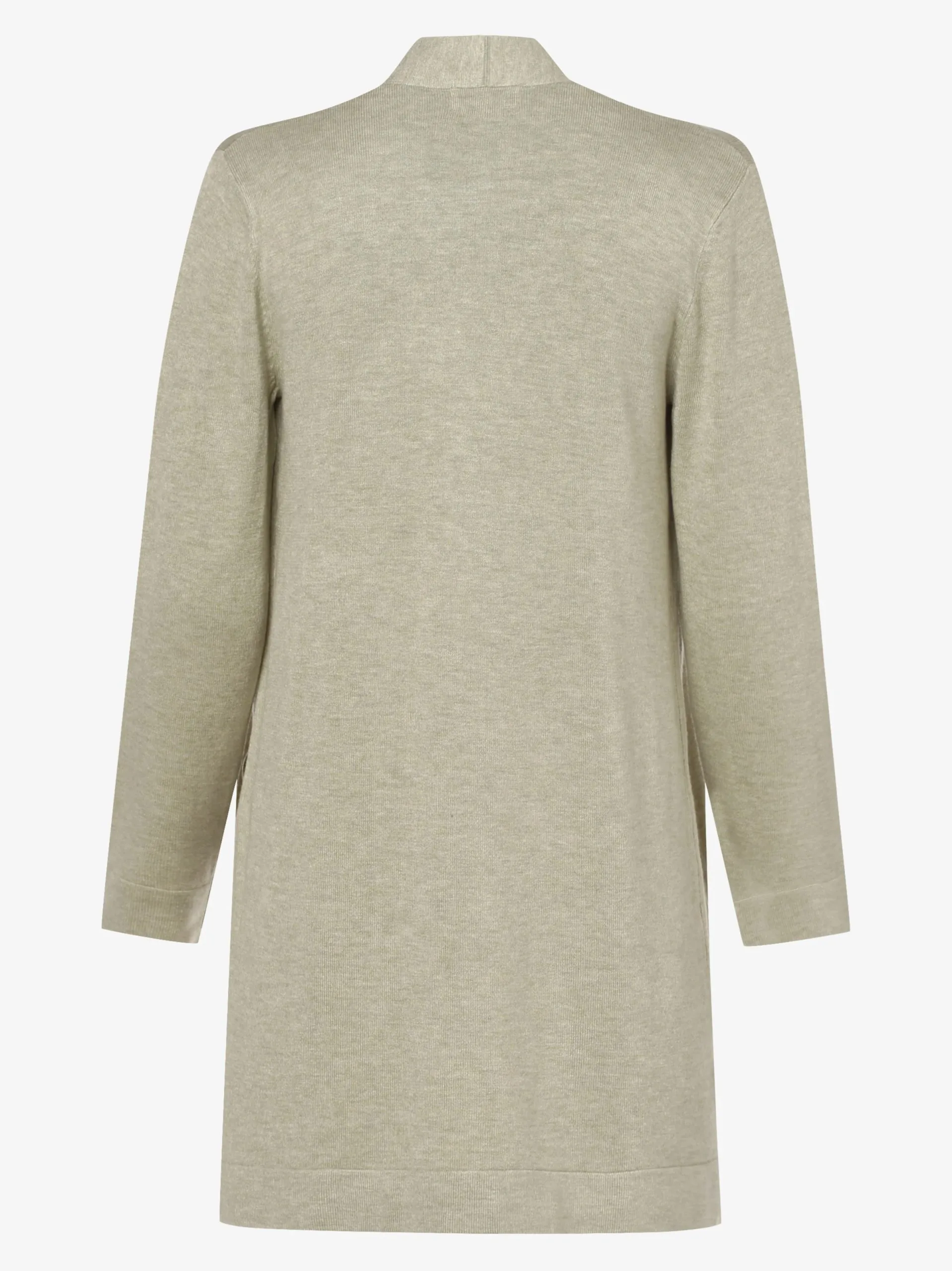 Marie Lund Vesten Gebreid Vest Dames Kaki / Pastelgroen 2 Marie Lund Vesten Gebreid Vest Dames Kaki / Pastelgroen - Afbeelding 2