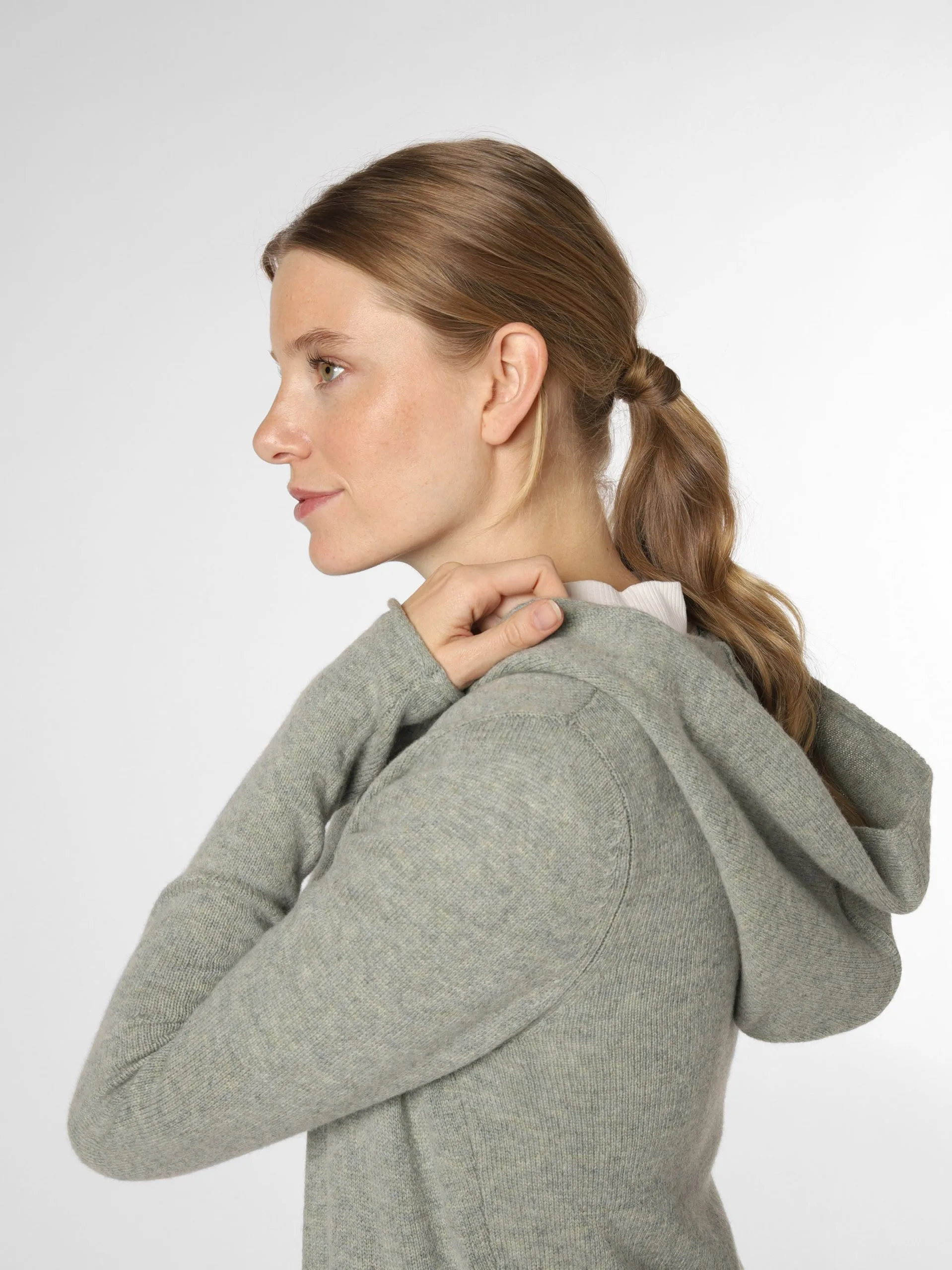 Marie Lund Vesten Gebreid Vest Dames Donkergroen 4 Marie Lund Vesten Gebreid Vest Dames Donkergroen - Afbeelding 4