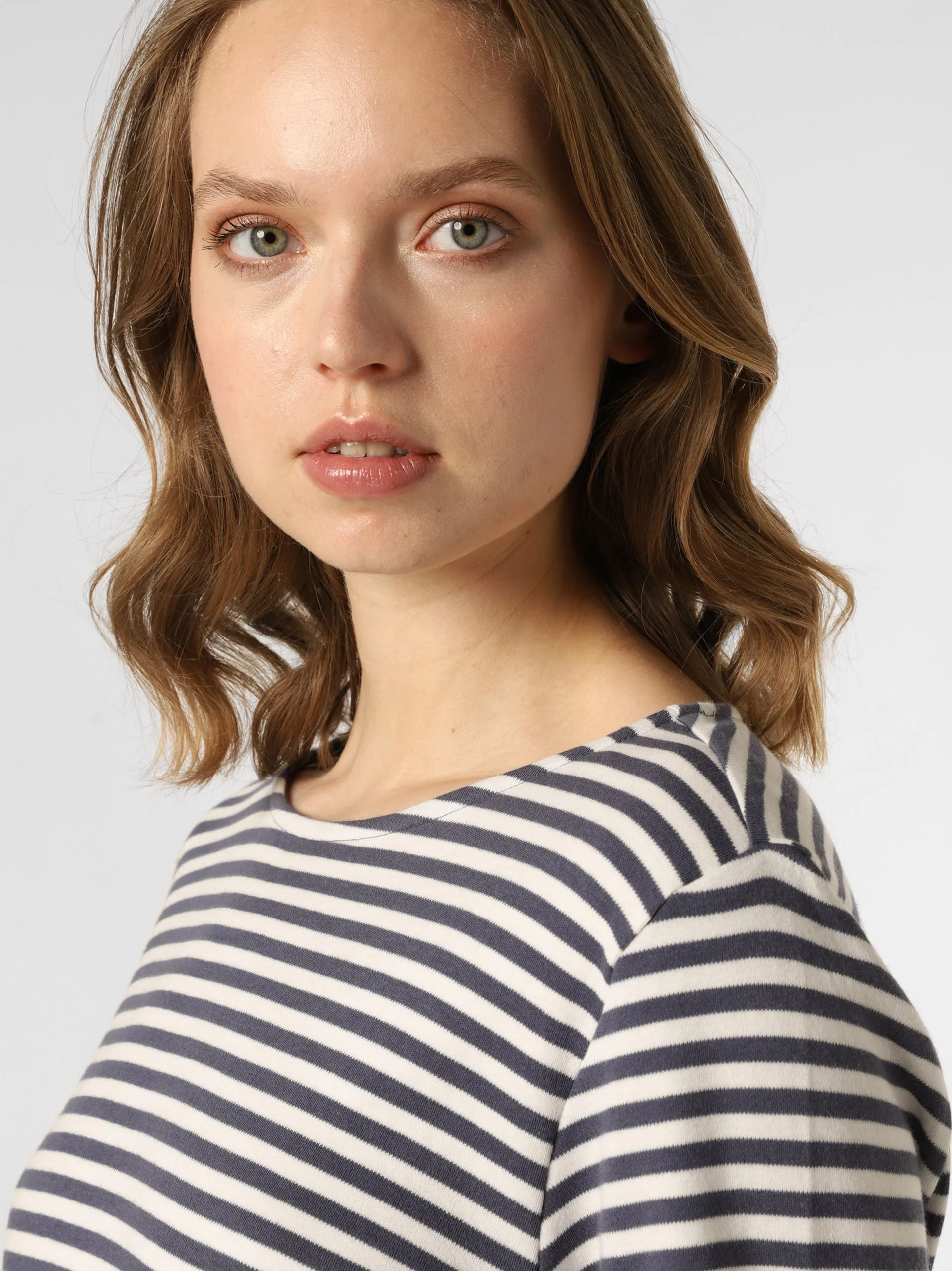 Marie Lund Shirts Met 3/4 Mouw Shirt Dames Navy 4 Marie Lund Shirts Met 3/4 Mouw Shirt Dames Navy - Afbeelding 4