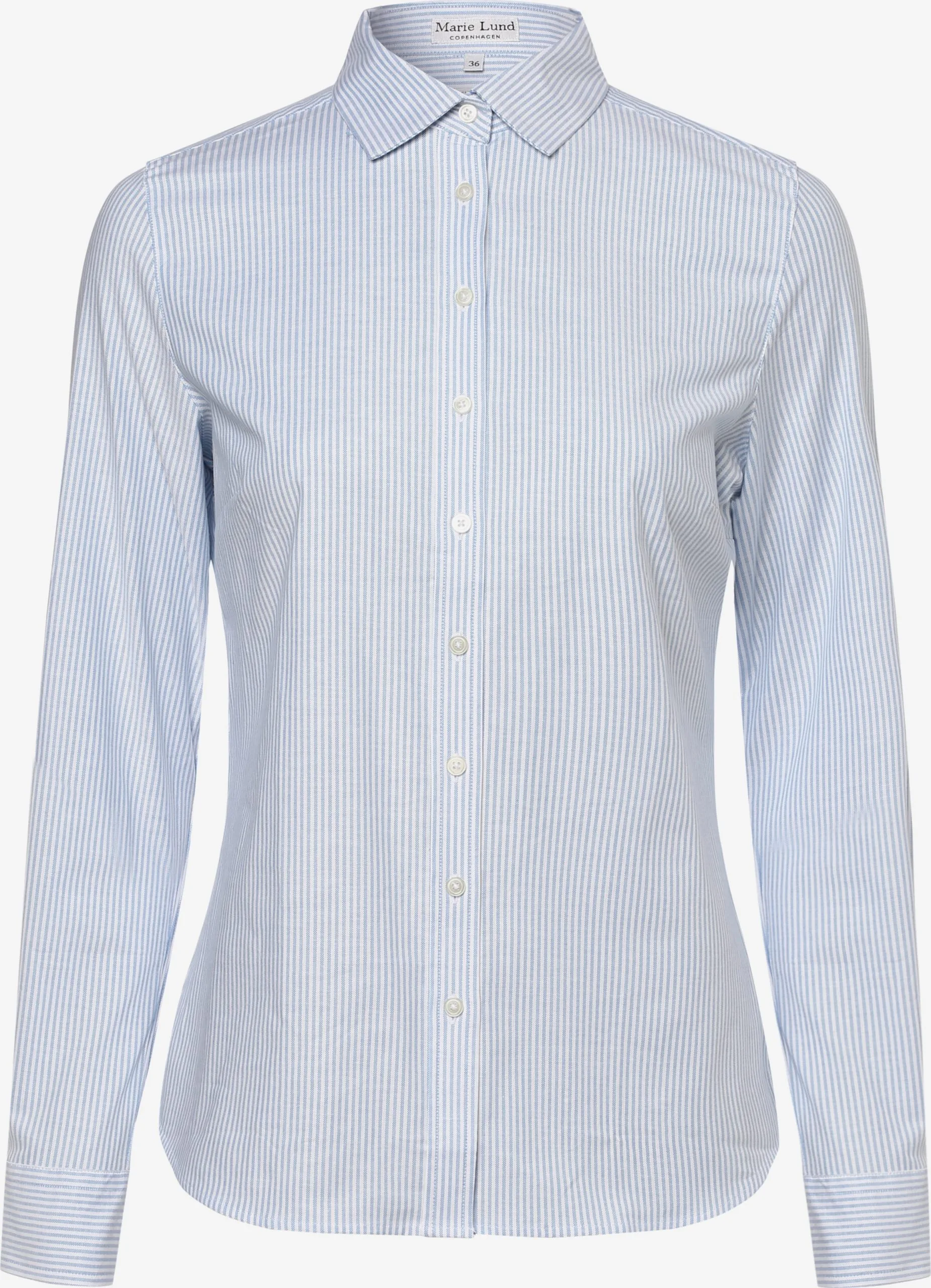 Marie Lund Overhemden Blouse Dames Lichtblauw 1 Marie Lund Overhemden Blouse Dames Lichtblauw