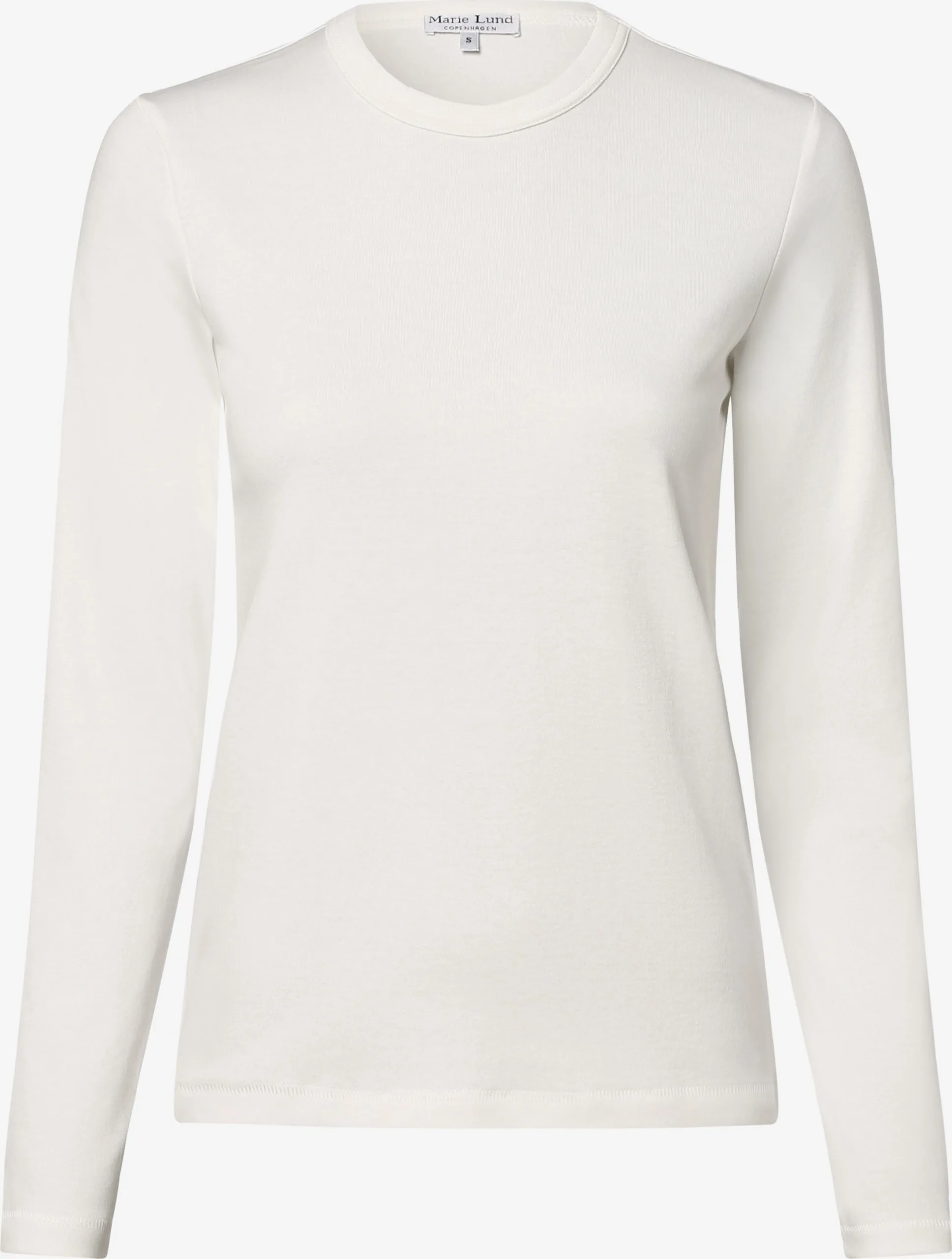 Marie Lund Longsleeves Shirt Dames Ecru 1 Marie Lund Longsleeves Shirt Dames Ecru