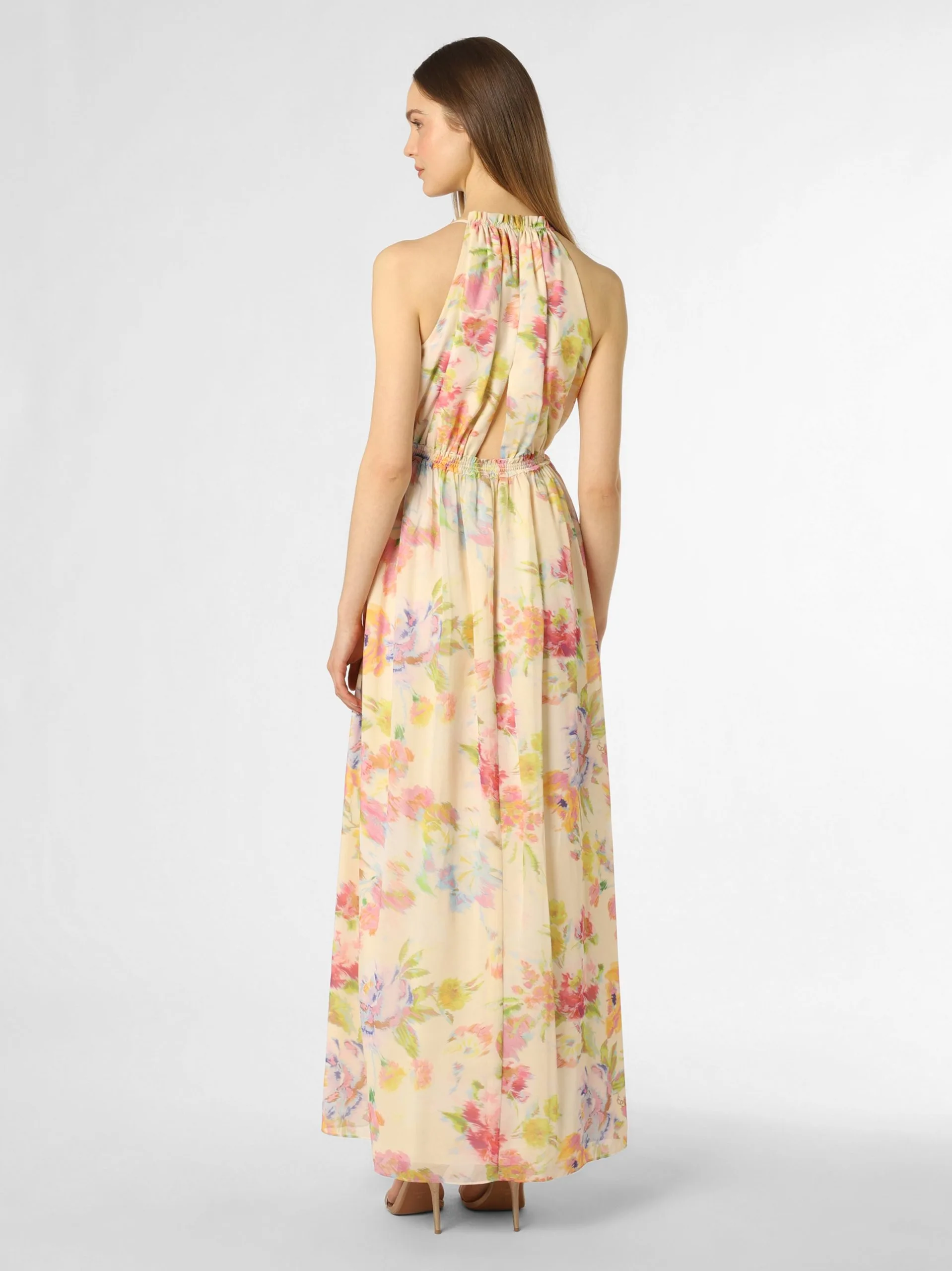 Marie Lund Avondjurken Avondjurk Dames Beige 2 Marie Lund Avondjurken Avondjurk Dames Beige - Afbeelding 2