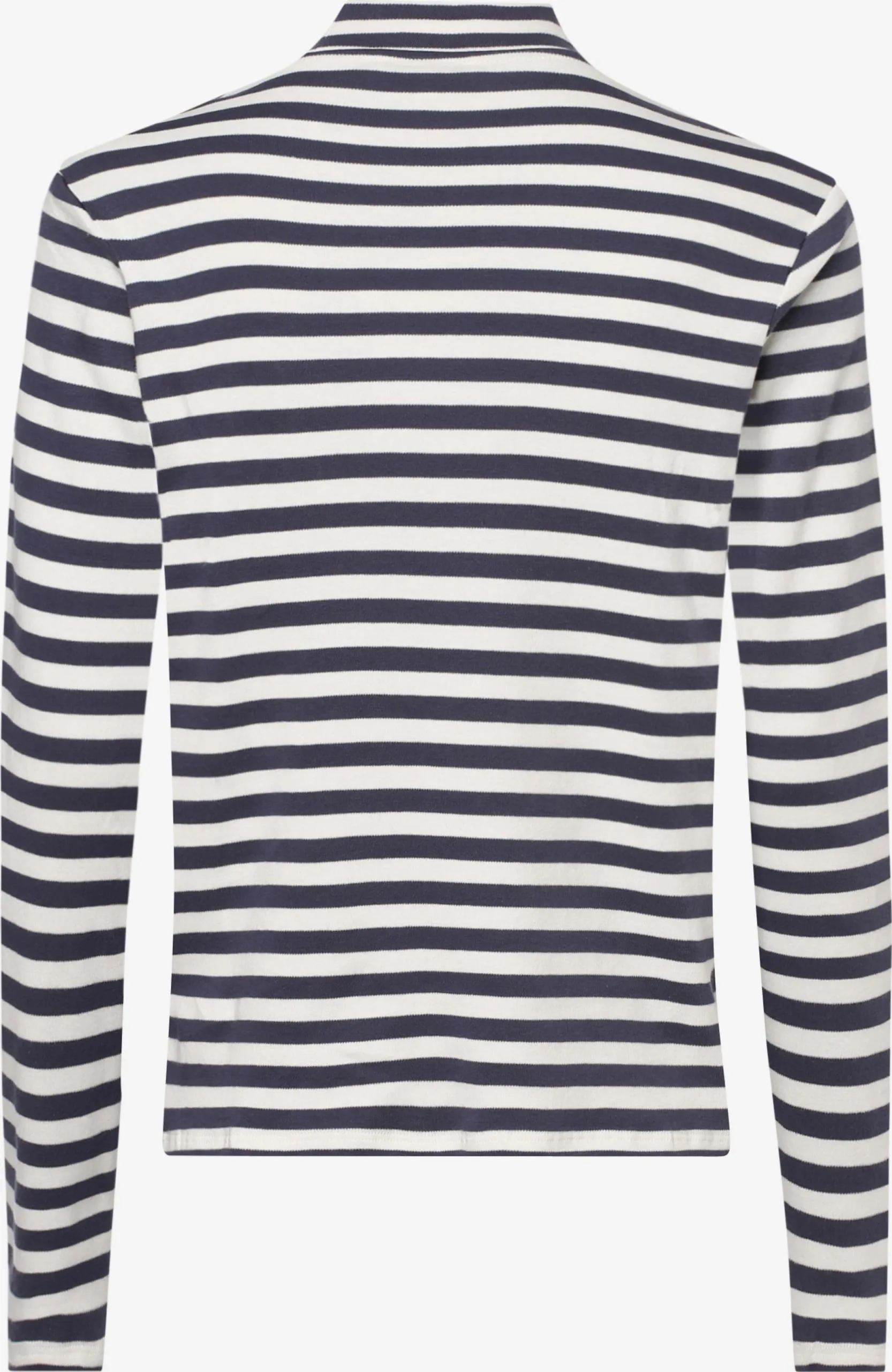 Marie Lund Longsleeves Shirt Dames Indigo / Wit 2 Marie Lund Longsleeves Shirt Dames Indigo / Wit - Afbeelding 2