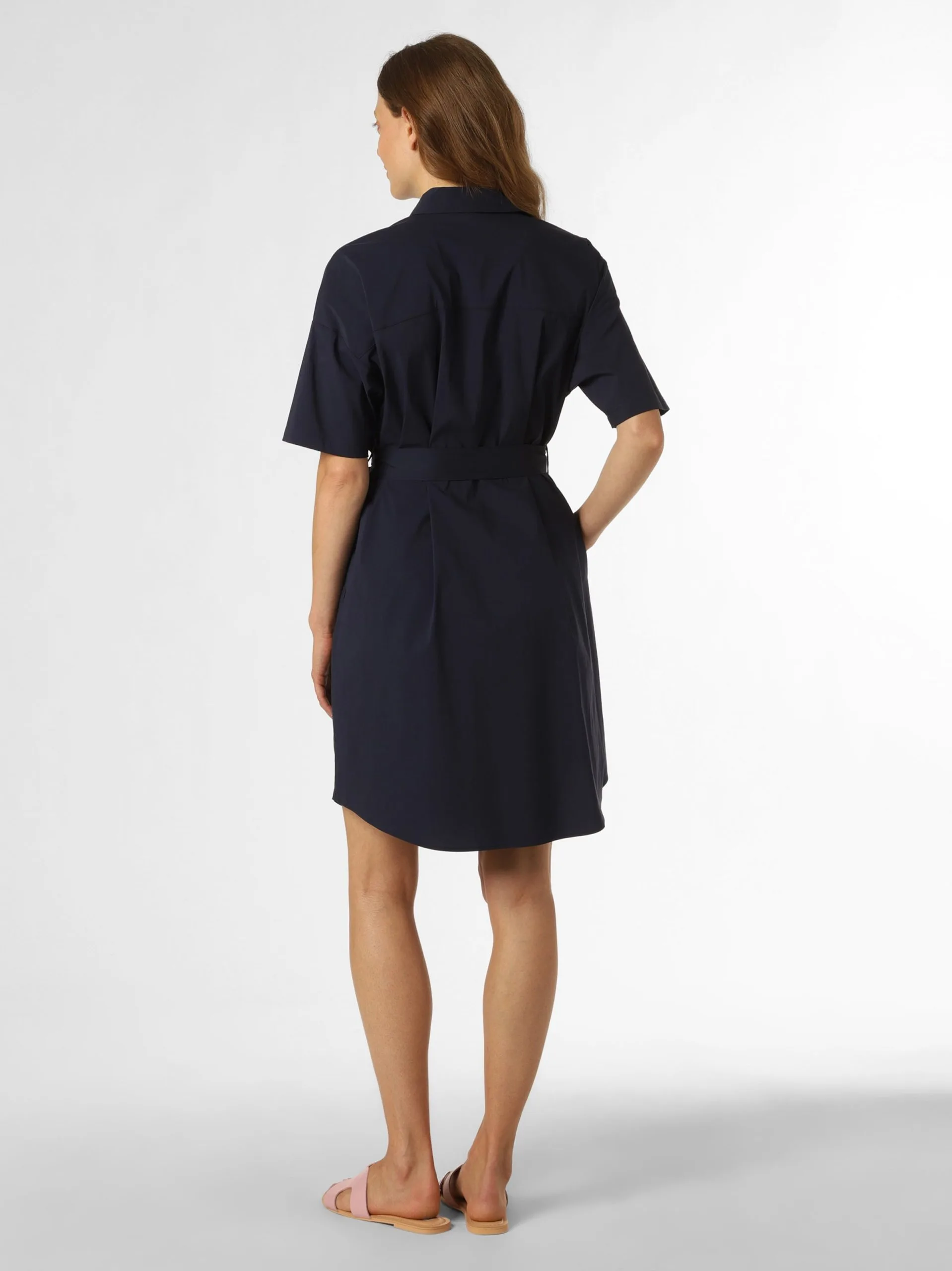 Marie Lund Mini Jurken Jurk Dames Marine 2 Marie Lund Mini Jurken Jurk Dames Marine - Afbeelding 2