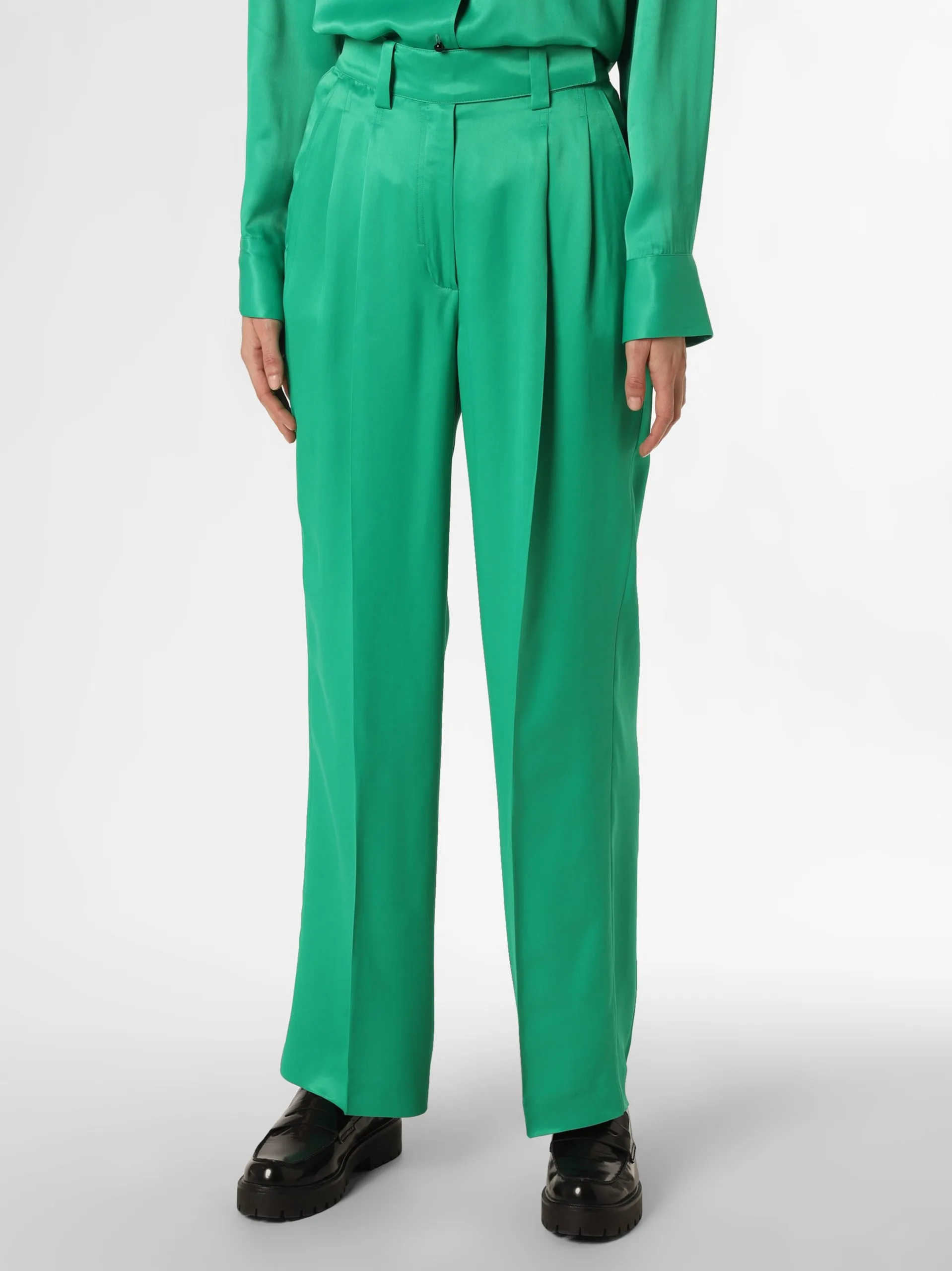 Marie Lund Broeken Regular Pantalon Dames Groen 2 Marie Lund Broeken Regular Pantalon Dames Groen - Afbeelding 2
