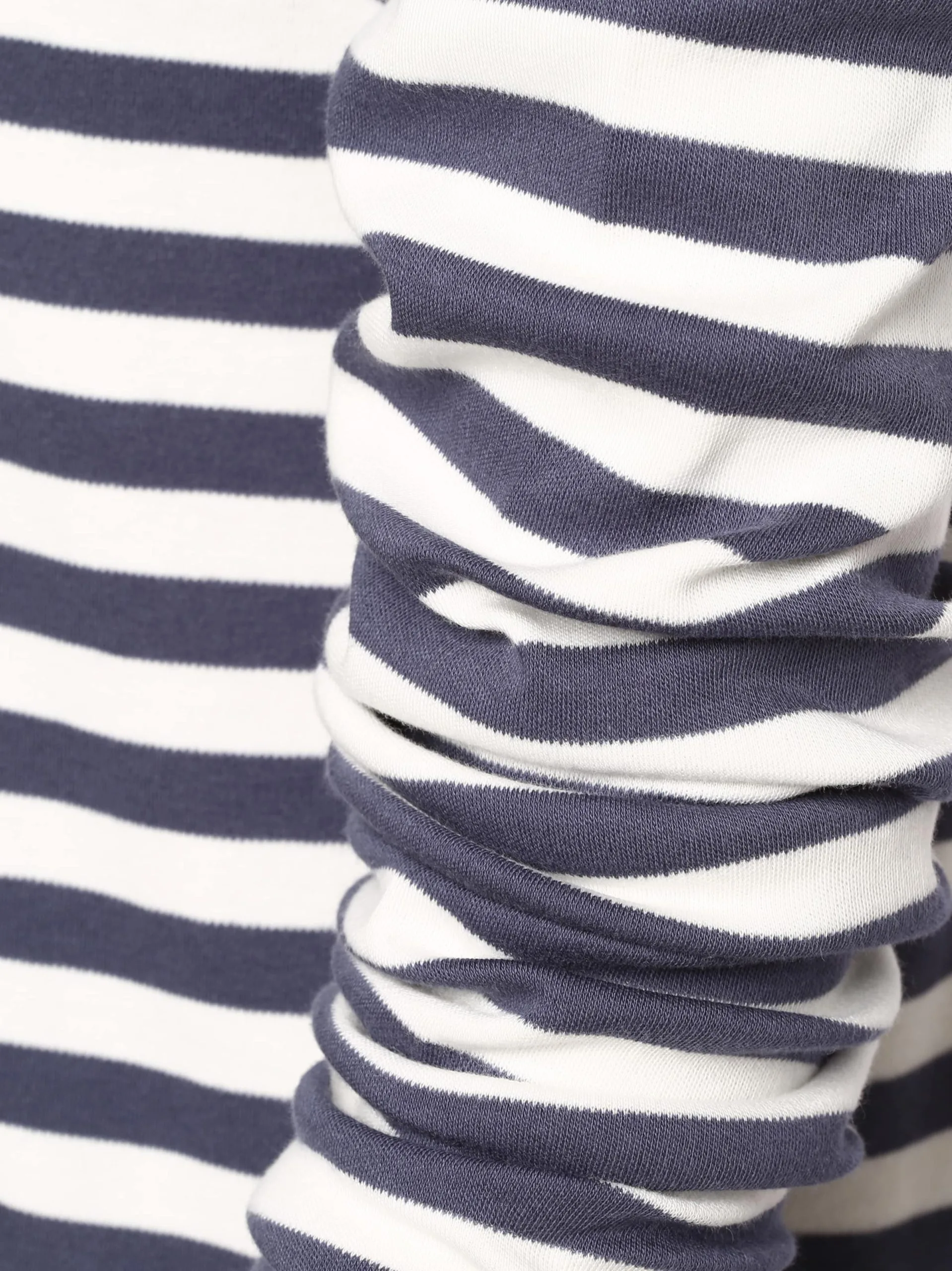 Marie Lund Longsleeves Shirt Dames Indigo / Wit 3 Marie Lund Longsleeves Shirt Dames Indigo / Wit - Afbeelding 3