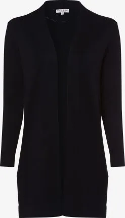 Marie Lund Vesten Gebreid Vest Dames Marine