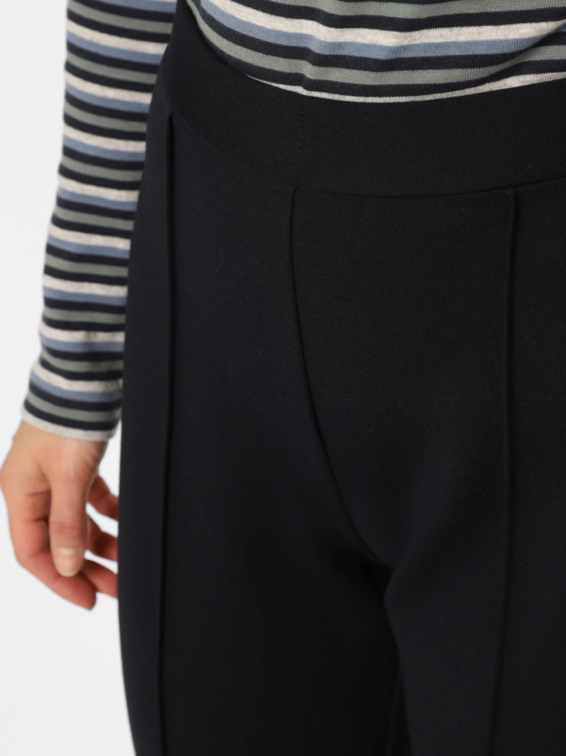 Marie Lund Broeken Bootcut Pantalon Dames Marine 4 Marie Lund Broeken Bootcut Pantalon Dames Marine - Afbeelding 4