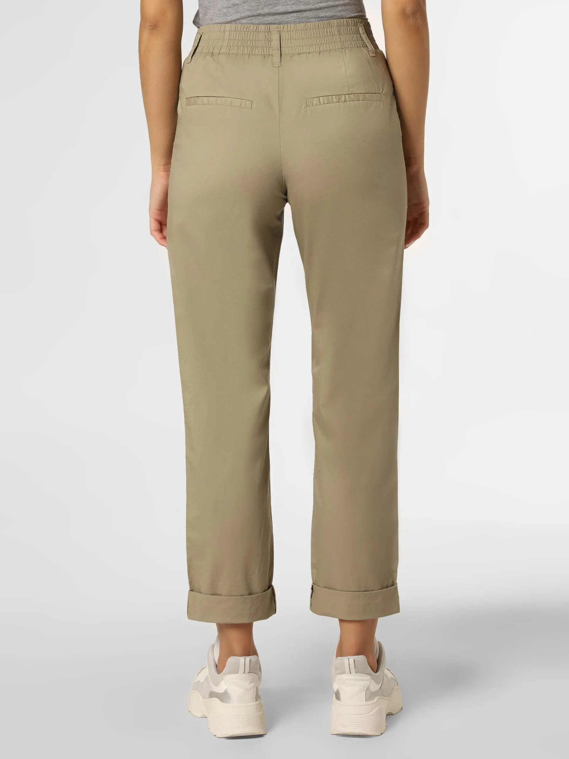 Marie Lund Bandplooibroeken Loosefit Bandplooibroek Dames Riet 3 Marie Lund Bandplooibroeken Loosefit Bandplooibroek Dames Riet - Afbeelding 3