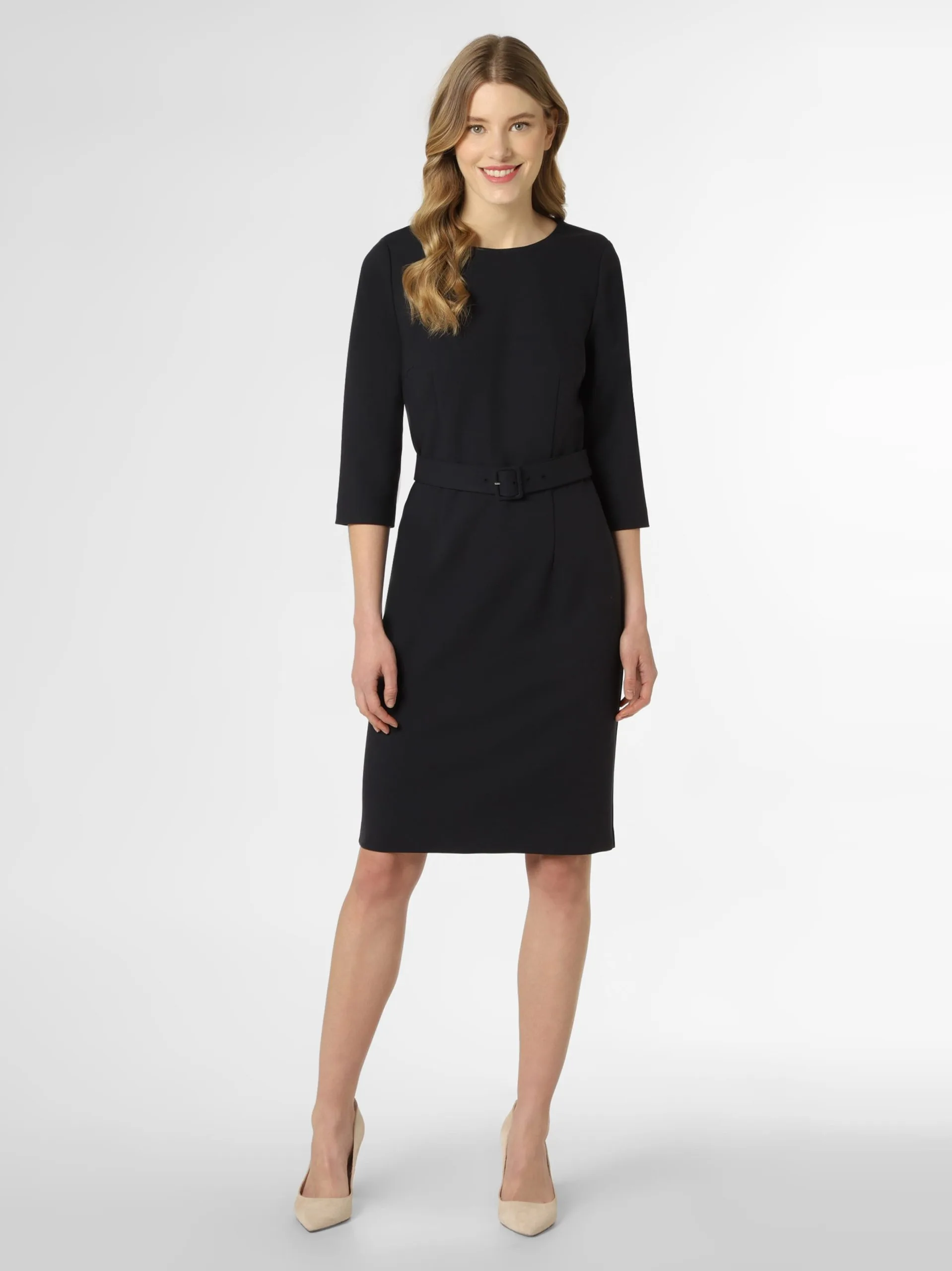 Marie Lund Mini Jurken Jurk Dames Marine 2 Marie Lund Mini Jurken Jurk Dames Marine - Afbeelding 2