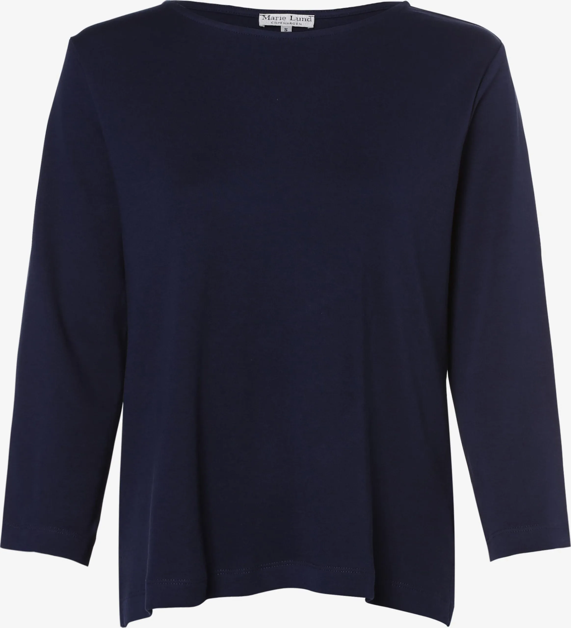 Marie Lund Shirts Met 3/4 Mouw Shirt Dames Marine 1 Marie Lund Shirts Met 3/4 Mouw Shirt Dames Marine