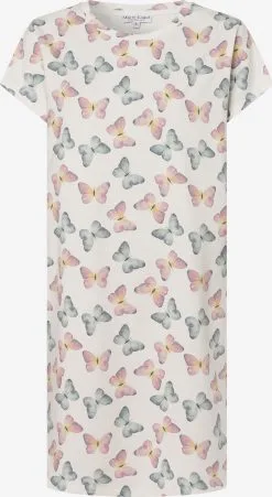 Marie Lund Mini Jurken Jurk Dames Ecru