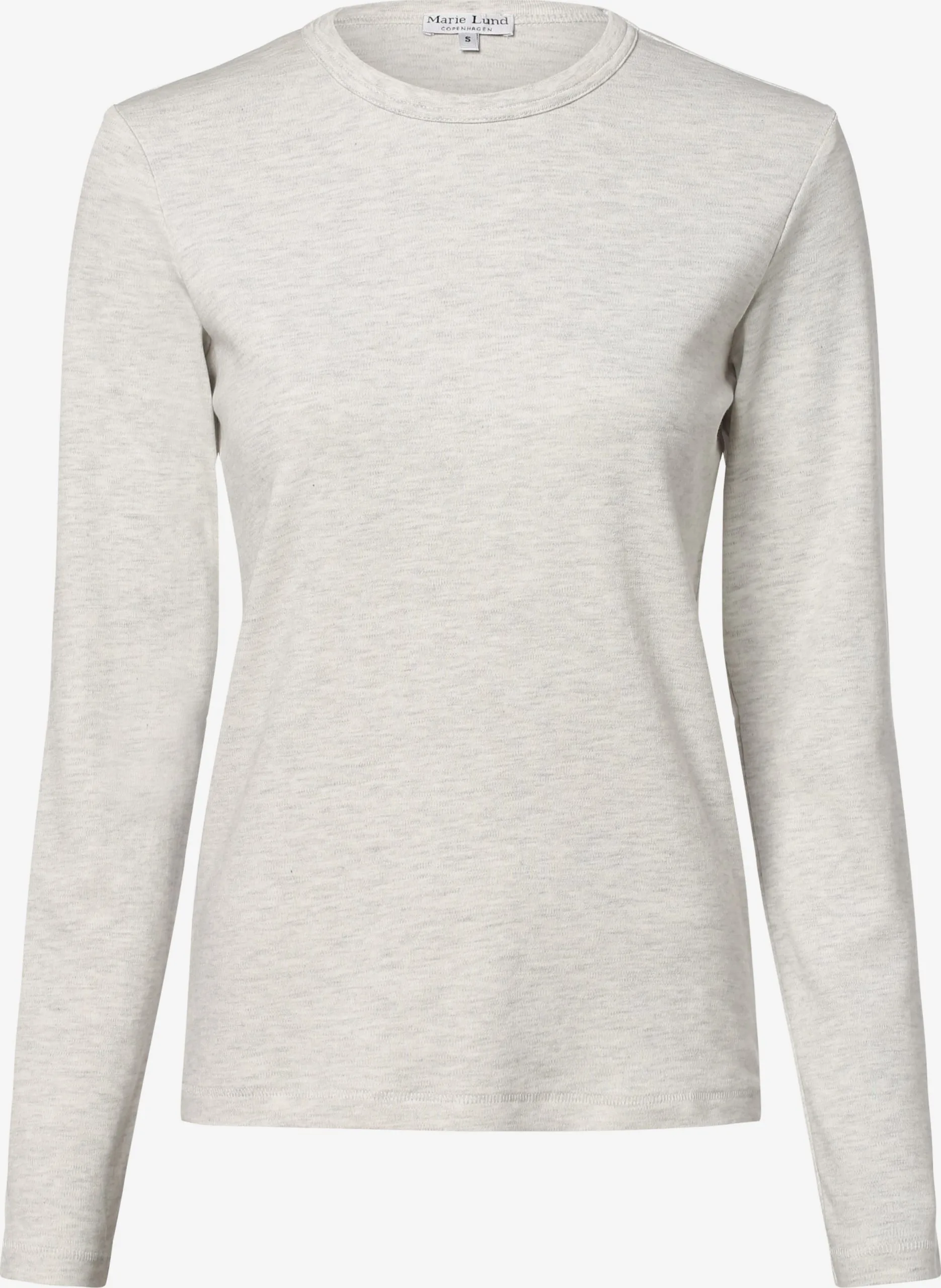 Marie Lund Longsleeves Shirt Dames Lichtgrijs 1 Marie Lund Longsleeves Shirt Dames Lichtgrijs