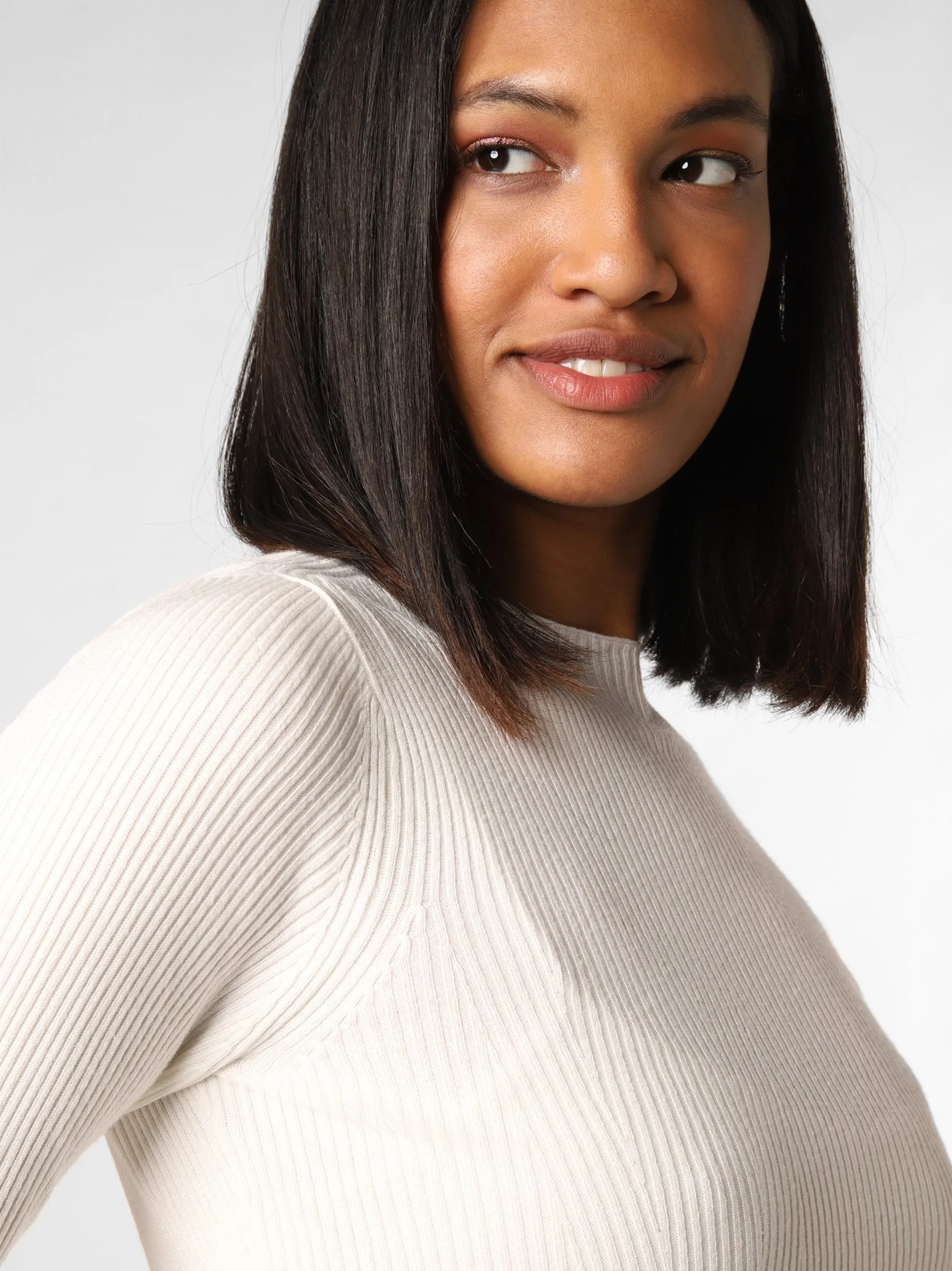 Marie Lund Basic Truien Trui Dames Ecru 4 Marie Lund Basic Truien Trui Dames Ecru - Afbeelding 4