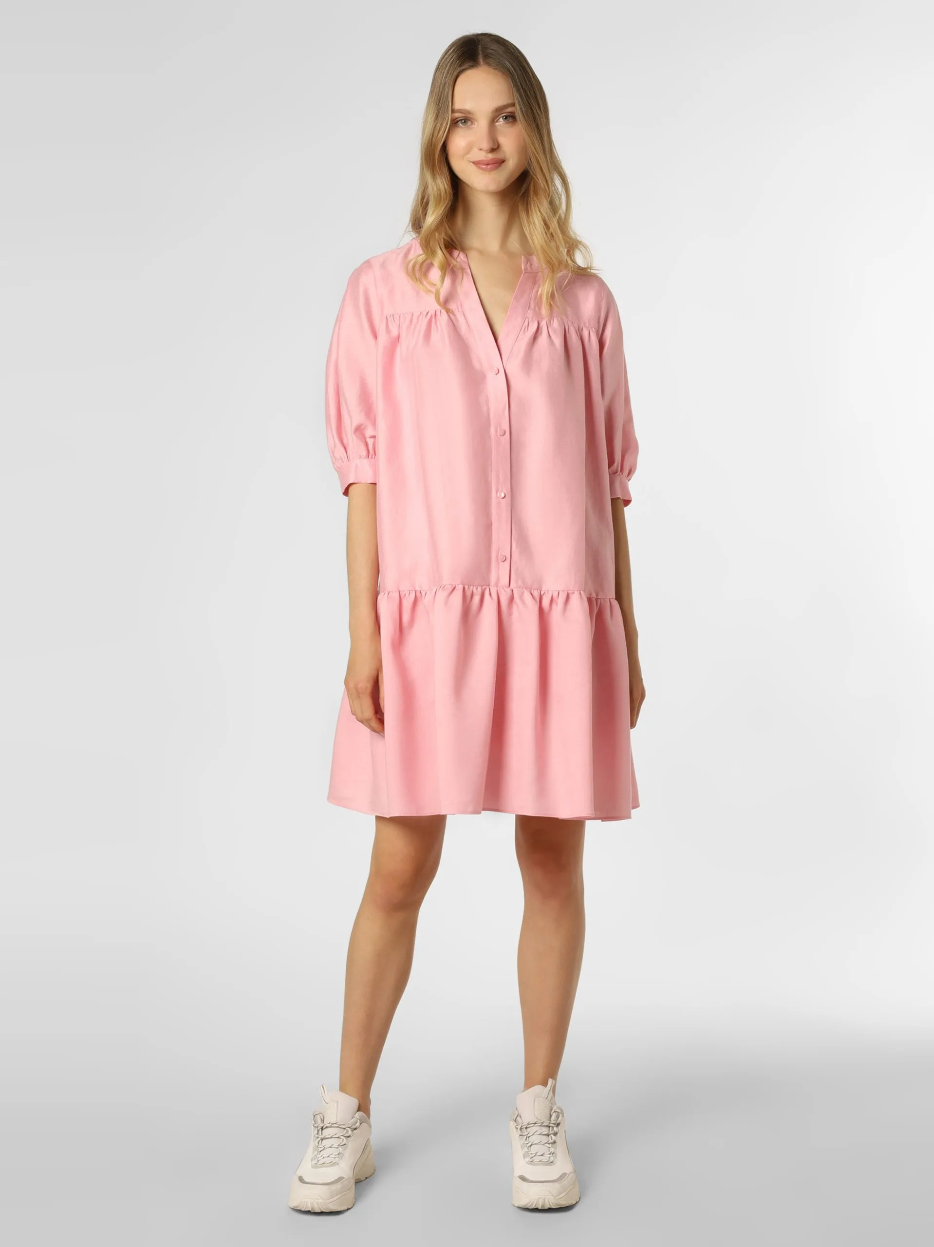 Marie Lund Blousejurken Blousejurk Dames Rosa 2 Marie Lund Blousejurken Blousejurk Dames Rosa - Afbeelding 2