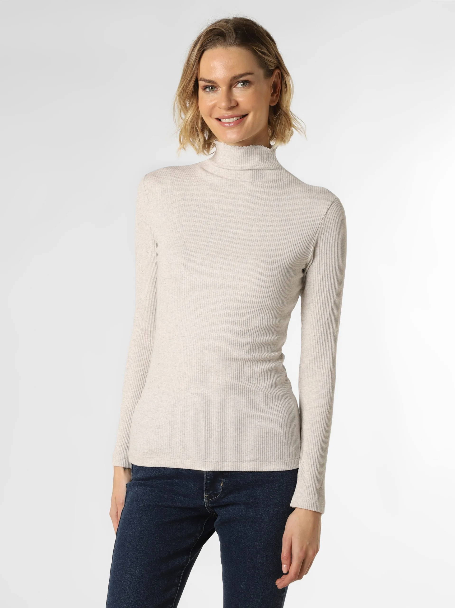 Marie Lund Longsleeves Shirt Dames Lichtgrijs 2 Marie Lund Longsleeves Shirt Dames Lichtgrijs - Afbeelding 2