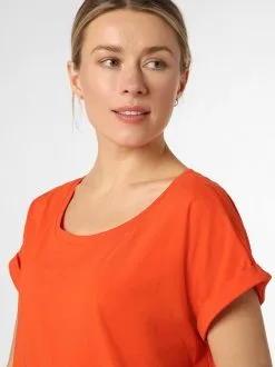Marie Lund T-shirts Shirt Dames Oranje -Marie Lund Verkoop 64c2a933f187fe165385ce30811b2bd7