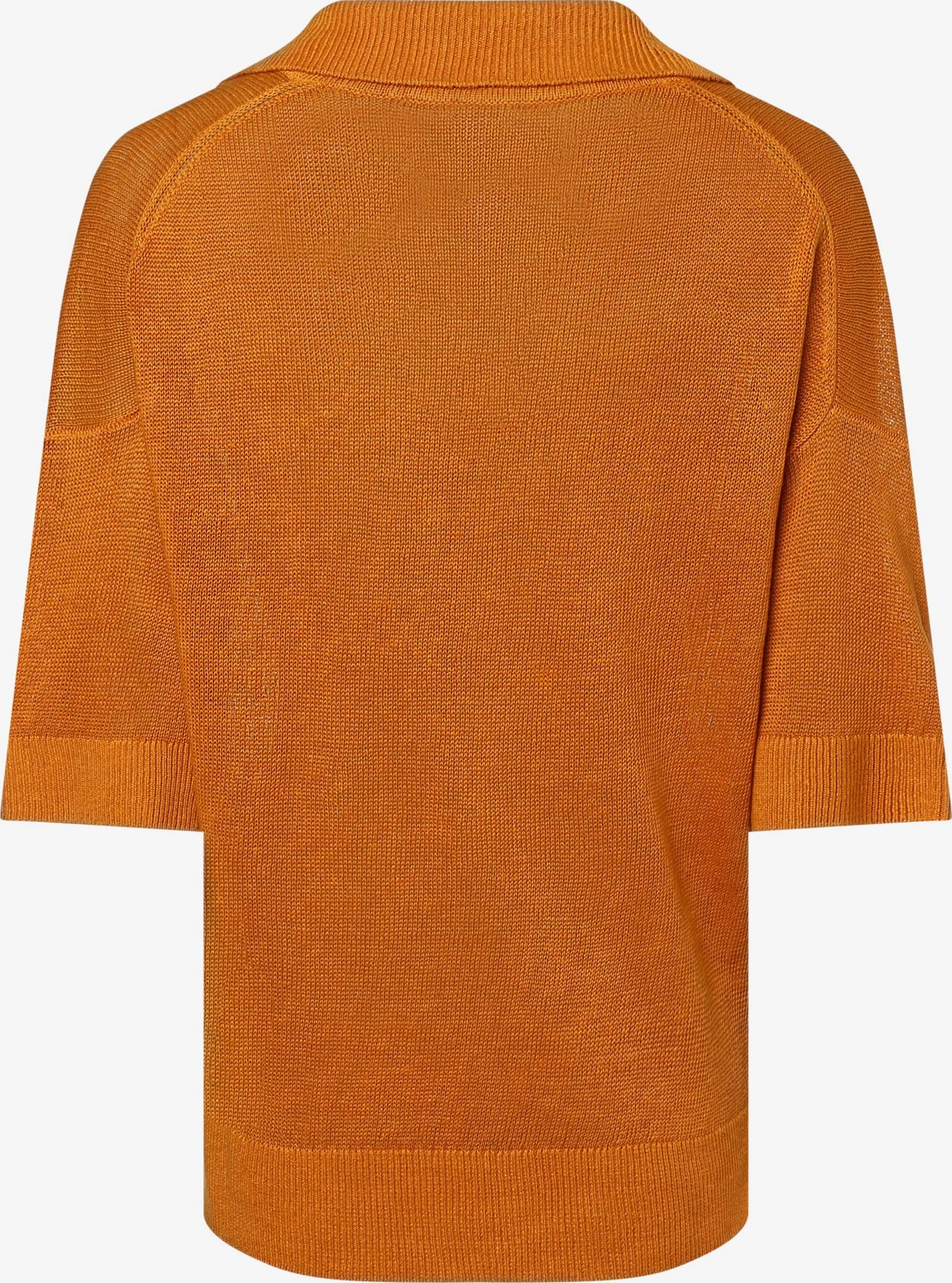 Marie Lund Fijngebreide Truien Trui Dames Oranje 2 Marie Lund Fijngebreide Truien Trui Dames Oranje - Afbeelding 2