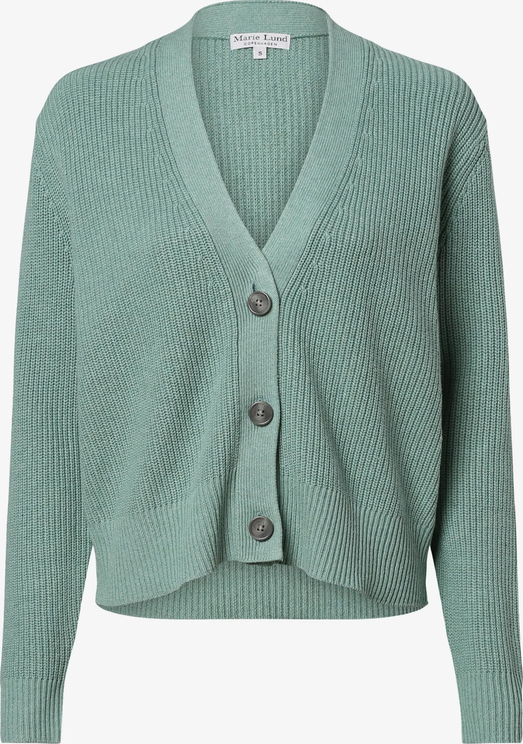 Marie Lund Vesten Gebreid Vest Dames Smaragd 1 Marie Lund Vesten Gebreid Vest Dames Smaragd