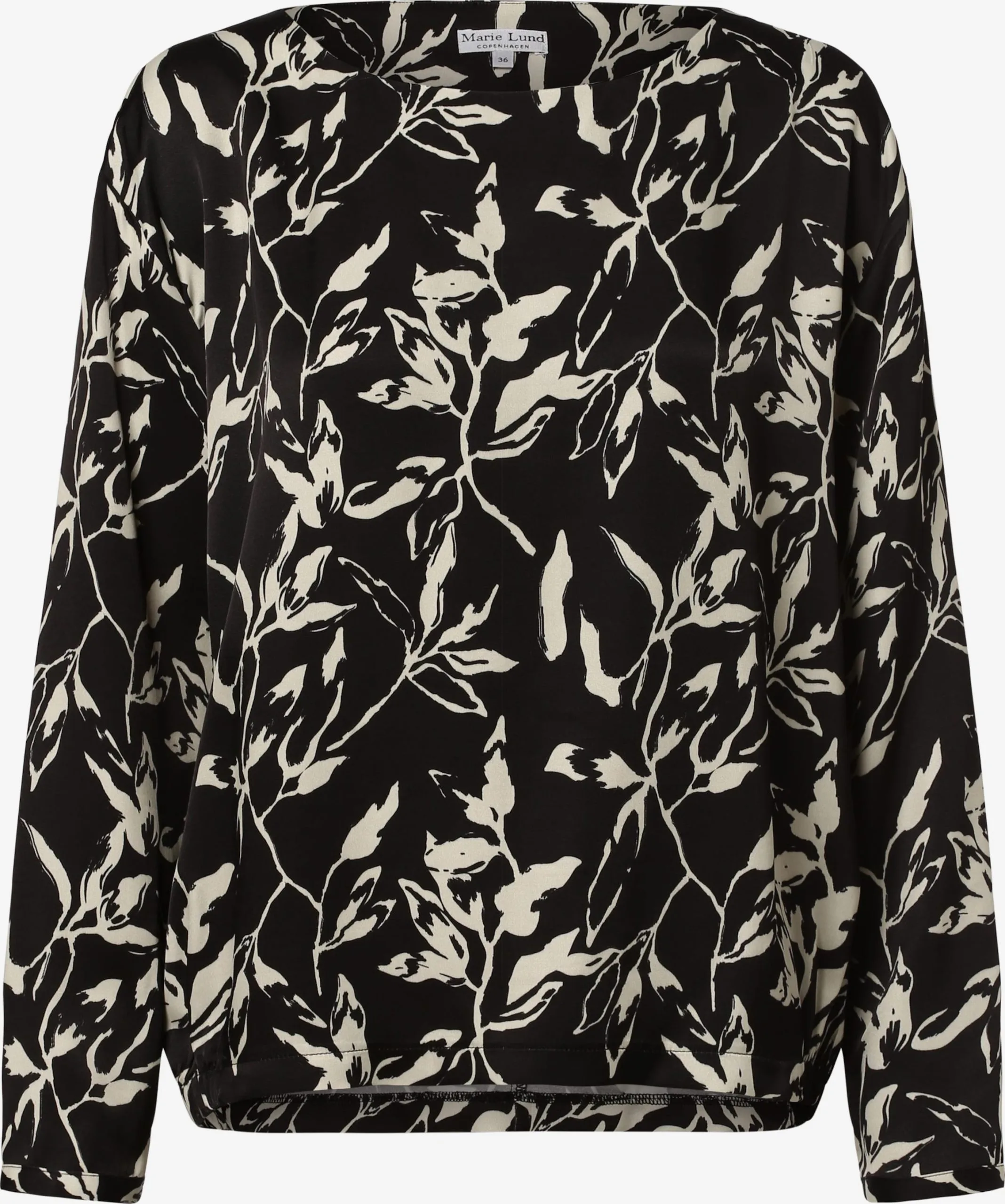 Marie Lund Blouseshirts Blouse Dames Zwart 1 Marie Lund Blouseshirts Blouse Dames Zwart