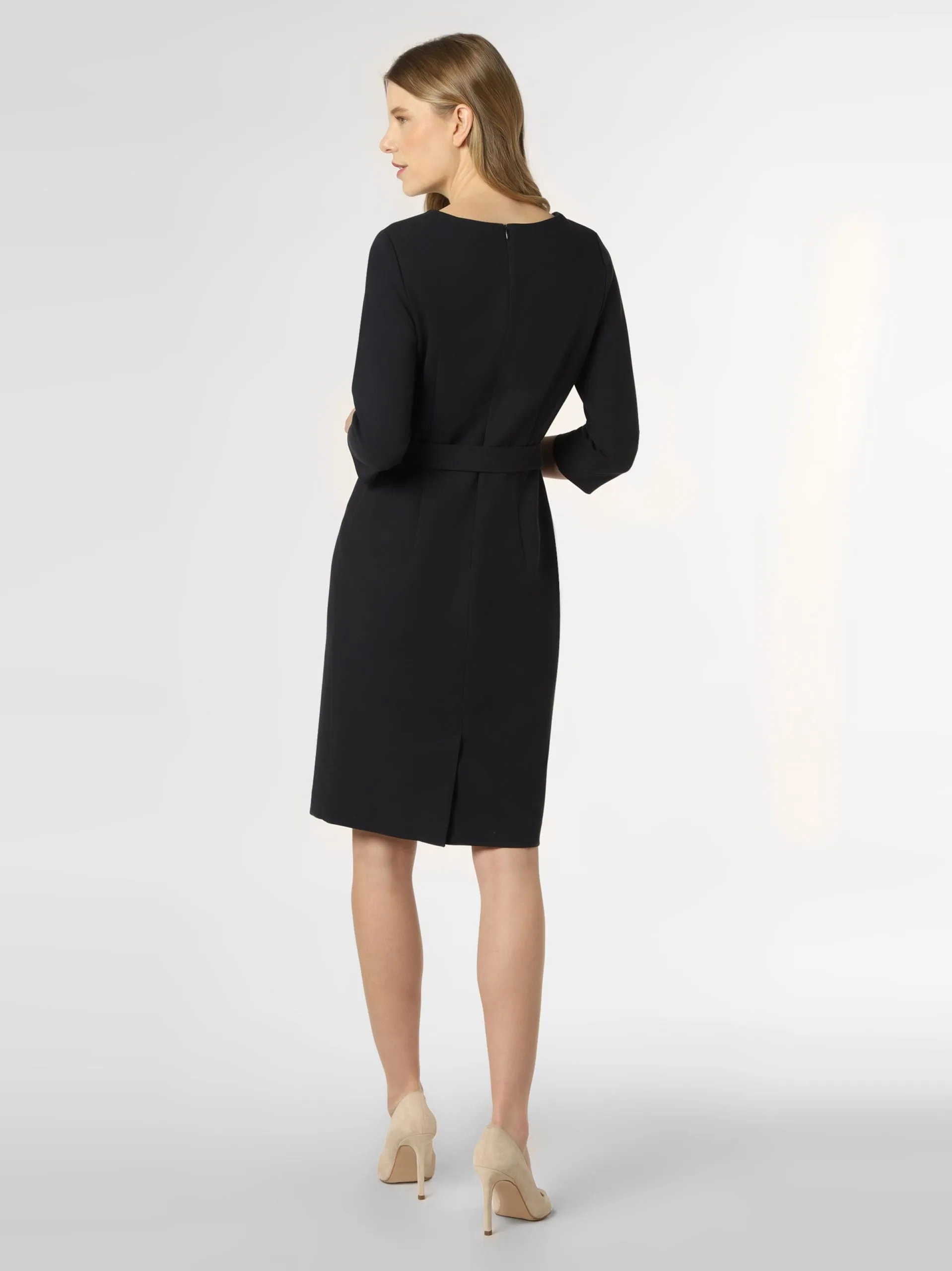 Marie Lund Mini Jurken Jurk Dames Marine 3 Marie Lund Mini Jurken Jurk Dames Marine - Afbeelding 3