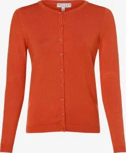 Marie Lund Vesten Gebreid Vest Dames Oranje