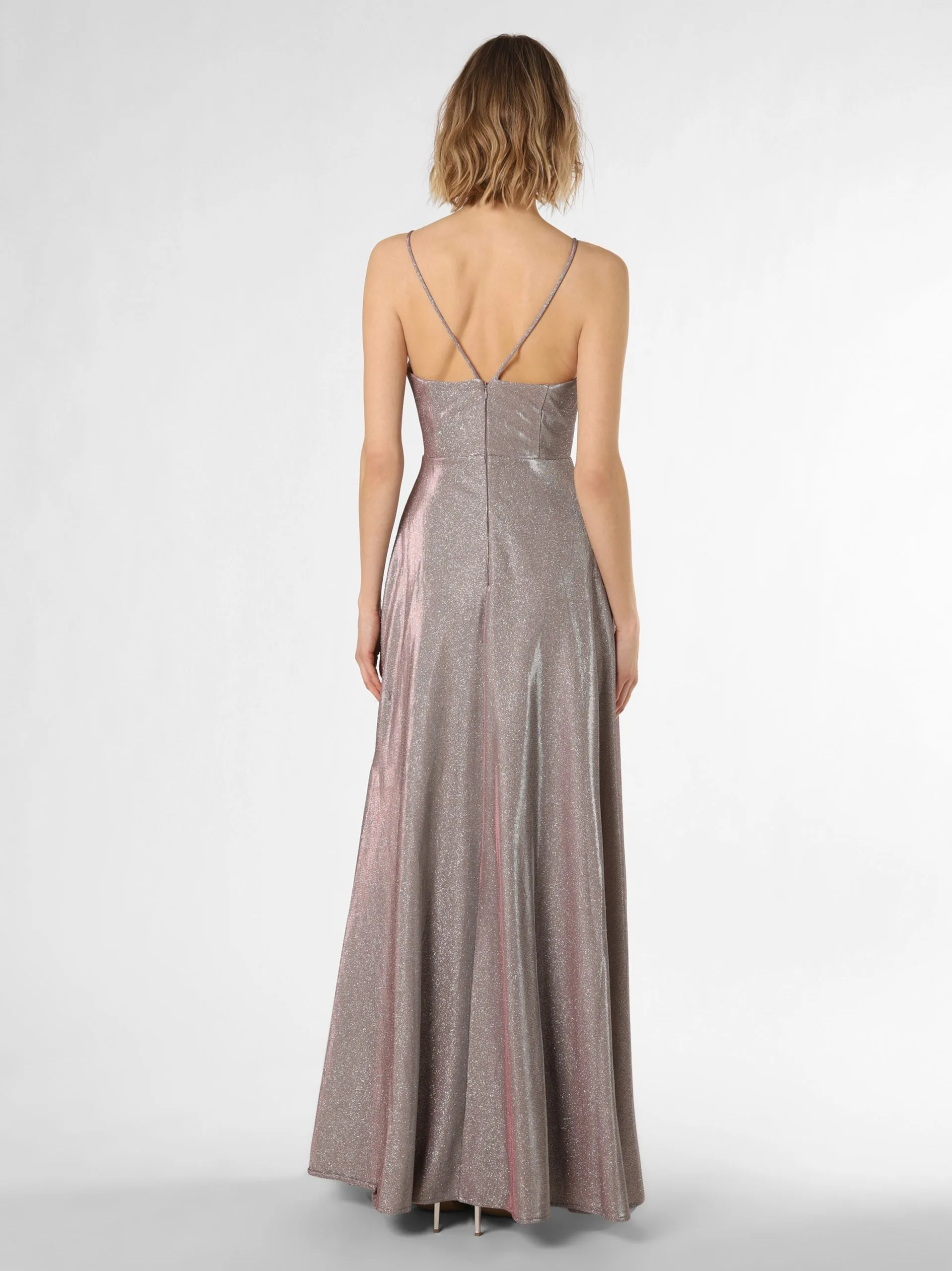 Marie Lund Avondjurken Avondjurk Dames Lila 2 Marie Lund Avondjurken Avondjurk Dames Lila - Afbeelding 2