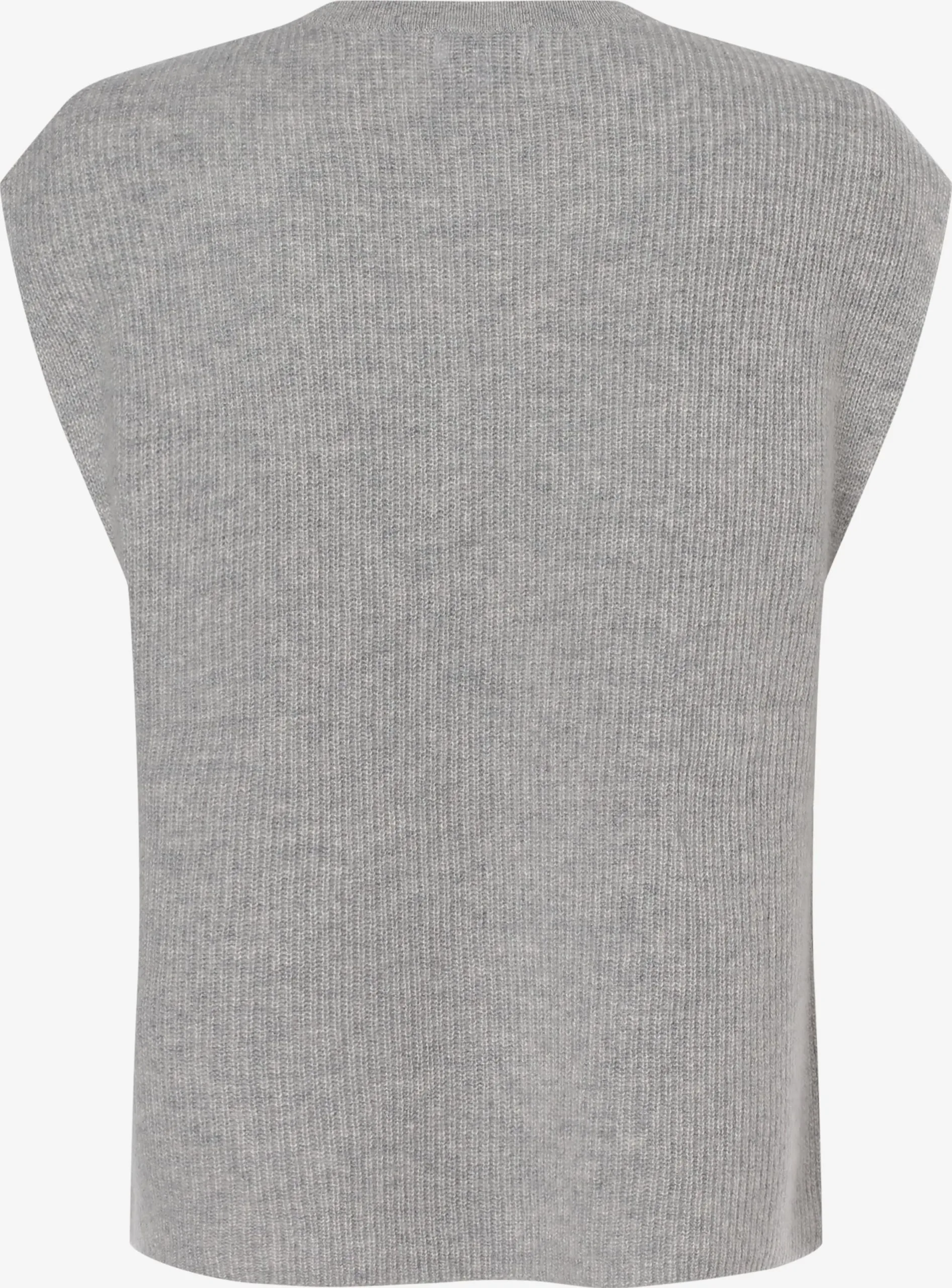 Marie Lund Truien Zonder Mouwen Trui Dames Lichtgrijs 2 Marie Lund Truien Zonder Mouwen Trui Dames Lichtgrijs - Afbeelding 2