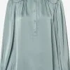 Marie Lund Overhemden Blouse Dames Aqua