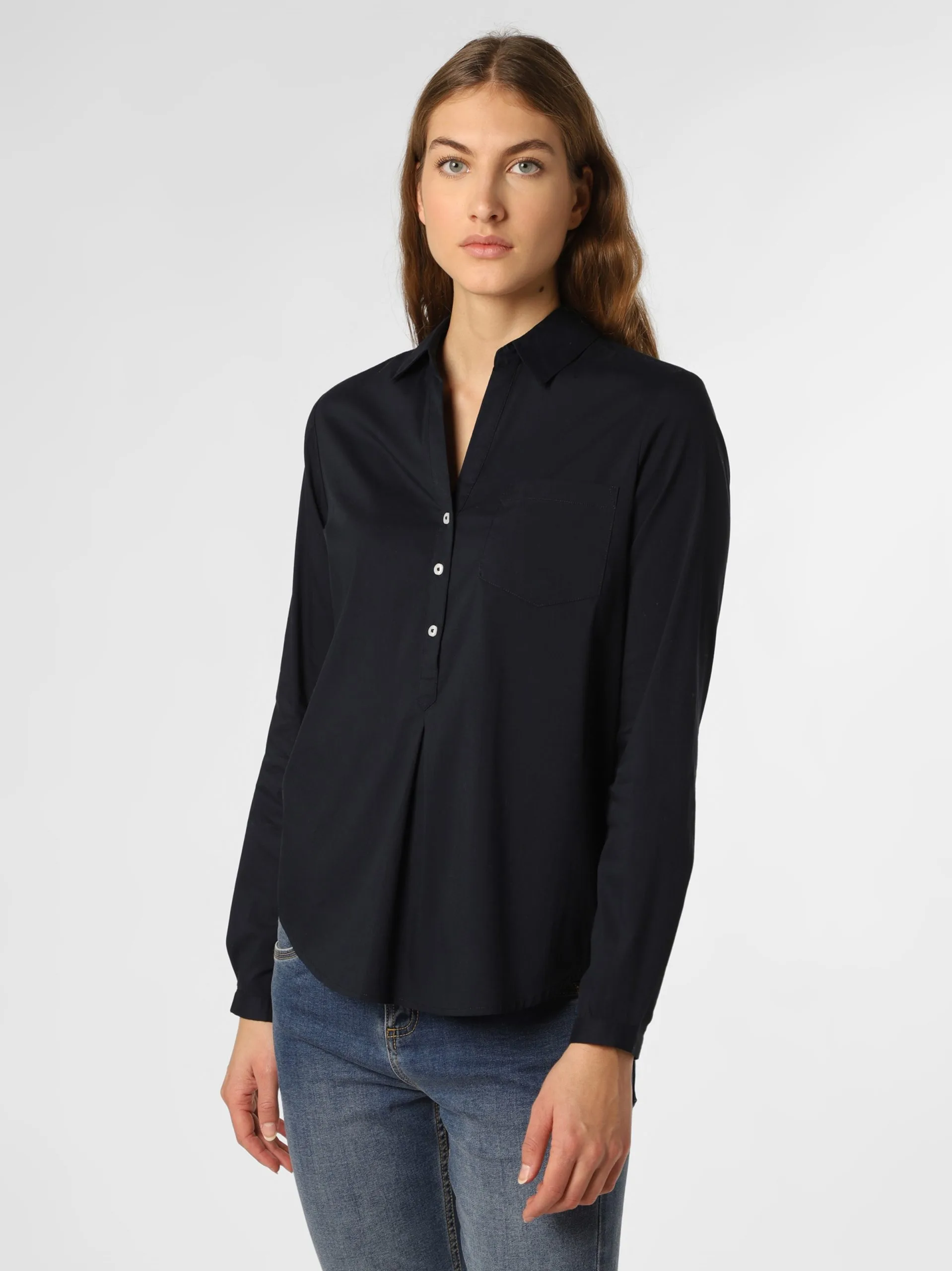Marie Lund Blouses & Tunieken Blouse Dames Marine 2 Marie Lund Blouses & Tunieken Blouse Dames Marine - Afbeelding 2