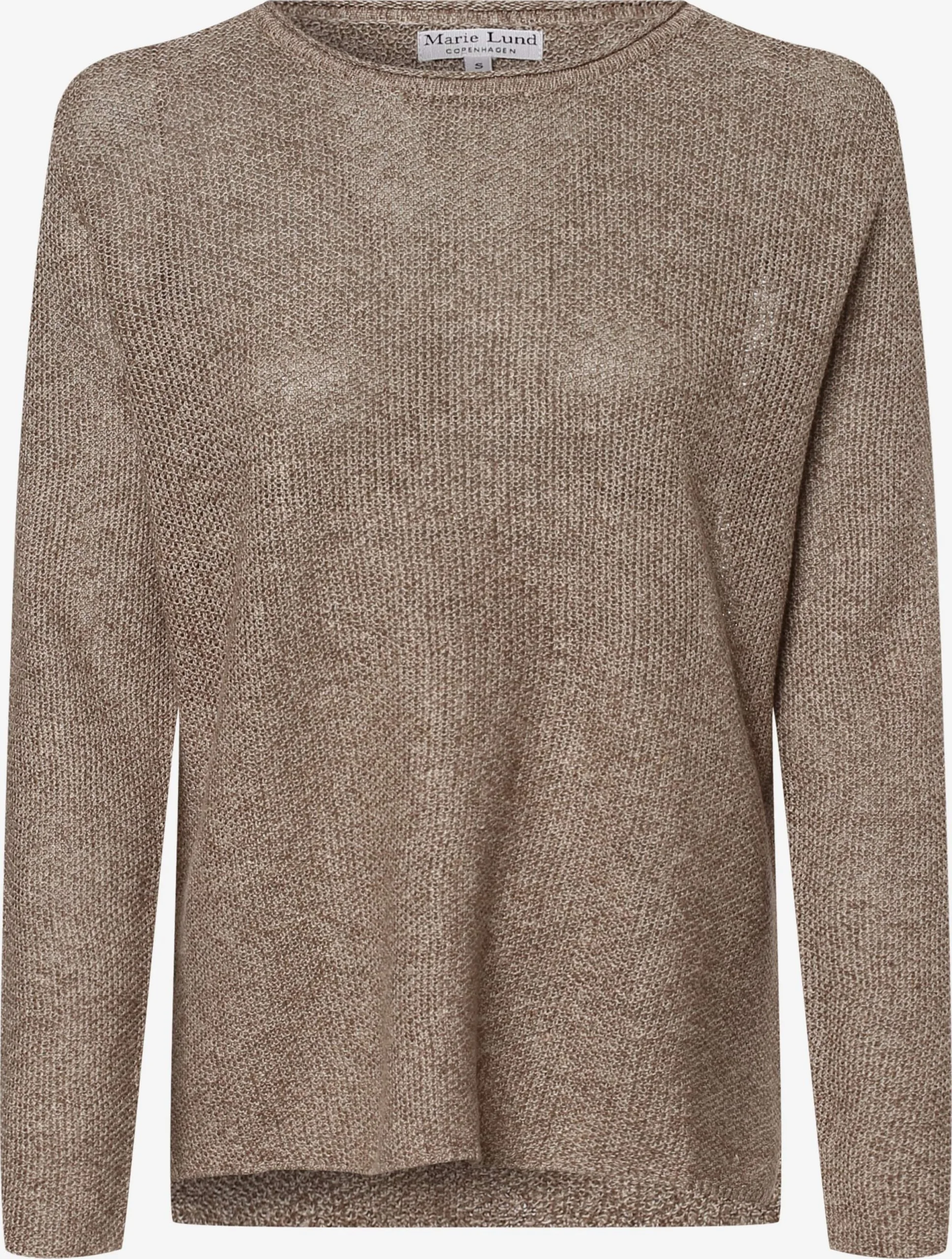 Marie Lund Basic Truien Trui Dames Bruin 1 Marie Lund Basic Truien Trui Dames Bruin