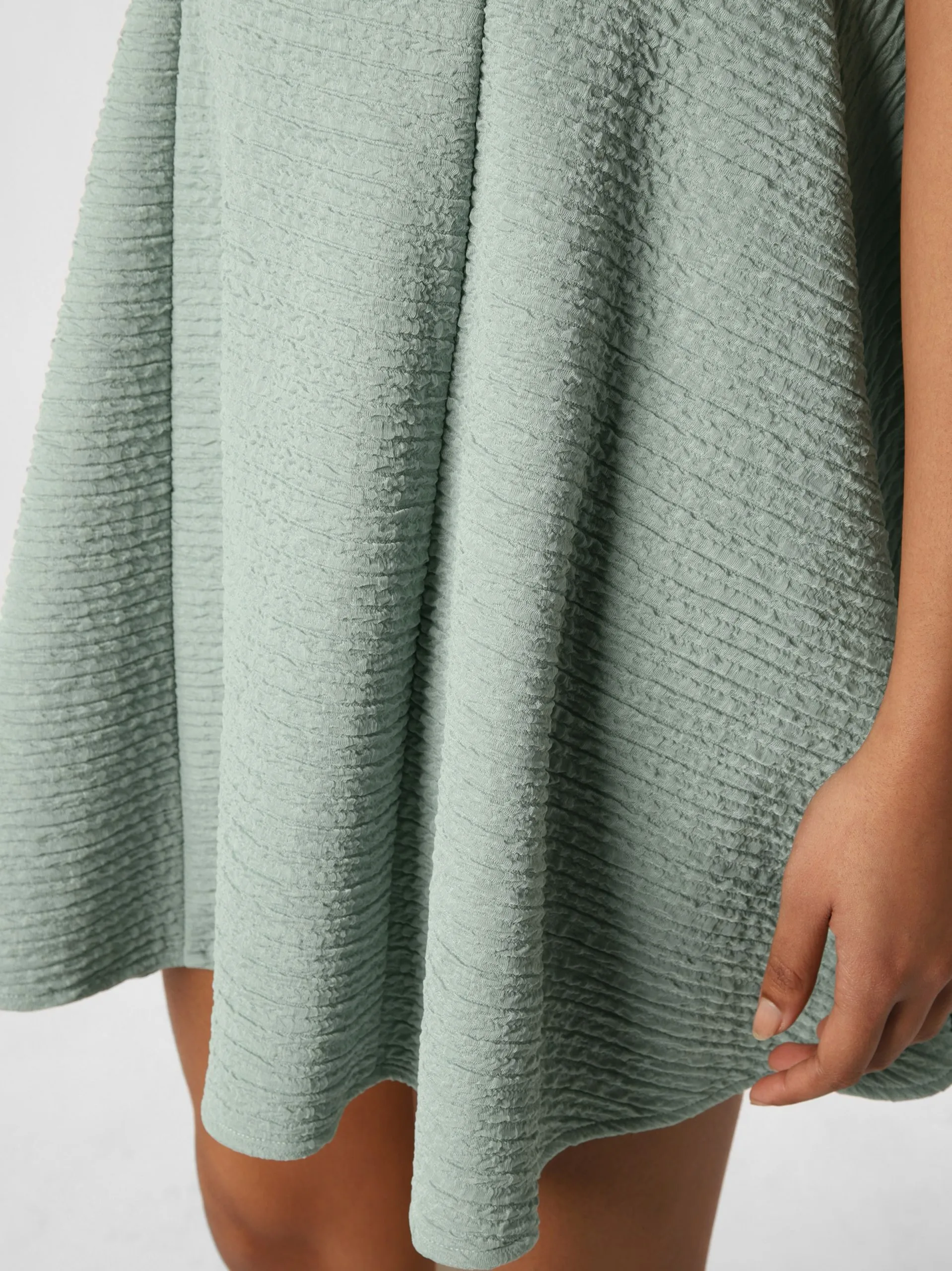 Marie Lund Mini Jurken Jurk Dames Groen 4 Marie Lund Mini Jurken Jurk Dames Groen - Afbeelding 4