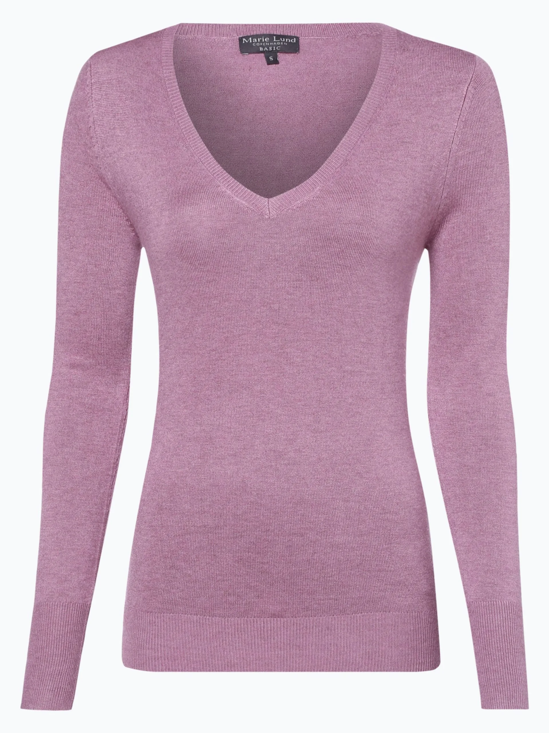 Marie Lund Basic Truien Trui Dames Pastellila 1 Marie Lund Basic Truien Trui Dames Pastellila