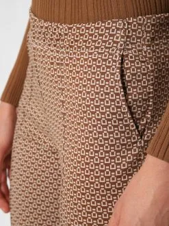 Marie Lund Broeken Flared Pantalon Dames Bruin 7 Marie Lund Broeken Flared Pantalon Dames Bruin -Marie Lund Verkoop 8206b6d3e0cfade924bcb234d1c3359a