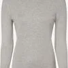 Marie Lund Coltruien Trui Dames Lichtgrijs